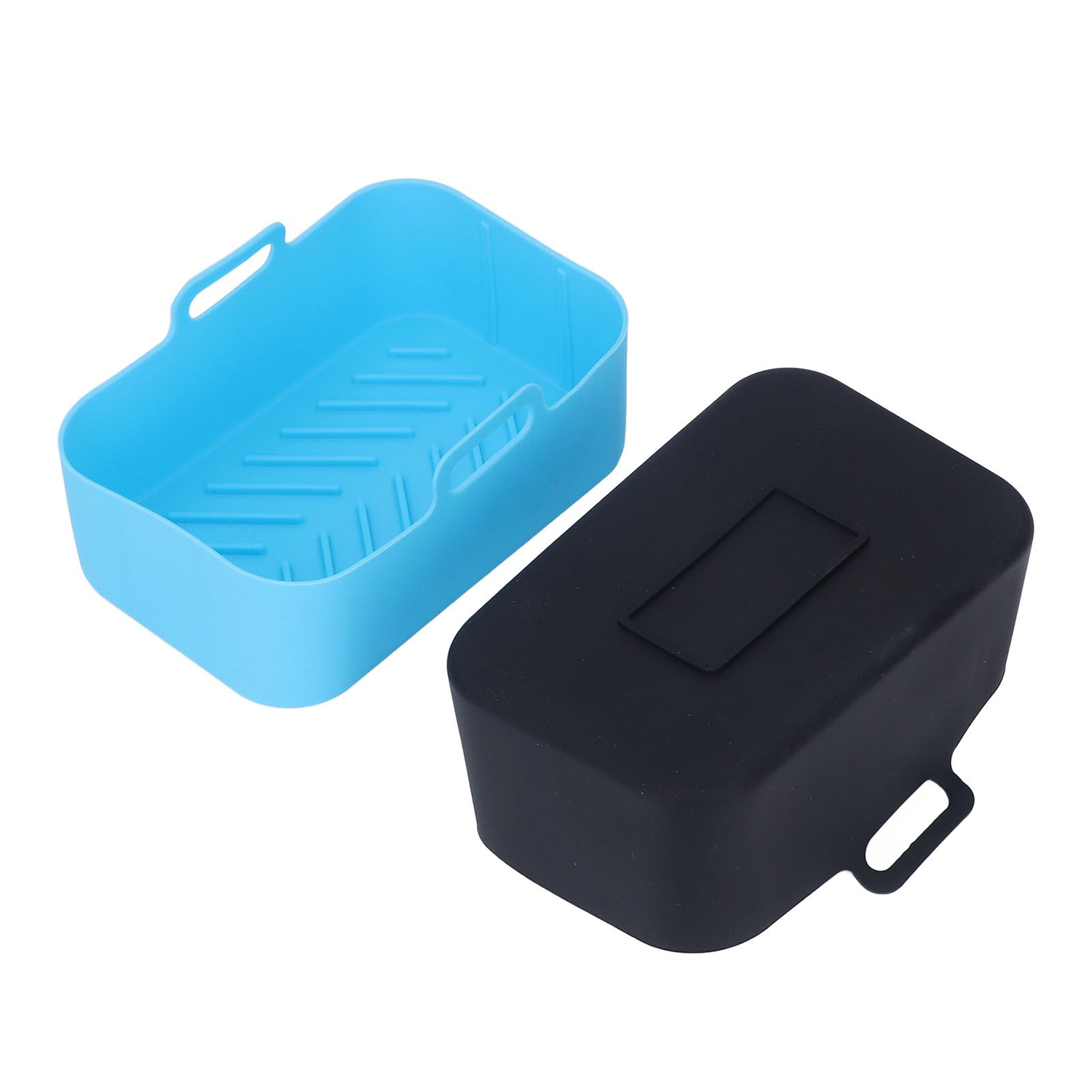 2pcs Fryer Silicone Pot Non Stick Reusable Liner Basket Replacement for Ninja