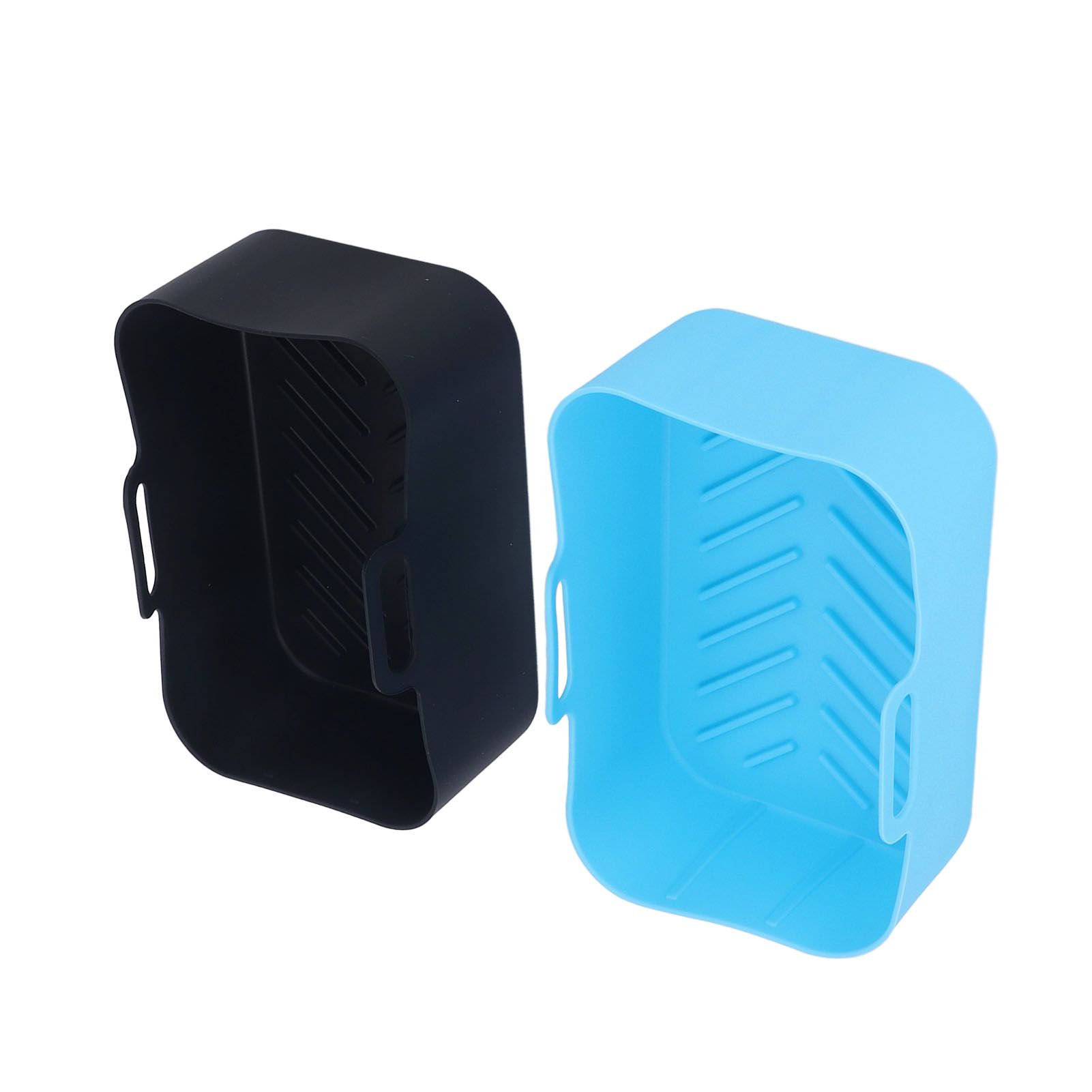 2pcs Fryer Silicone Pot Non Stick Reusable Liner Basket Replacement for Ninja view 3