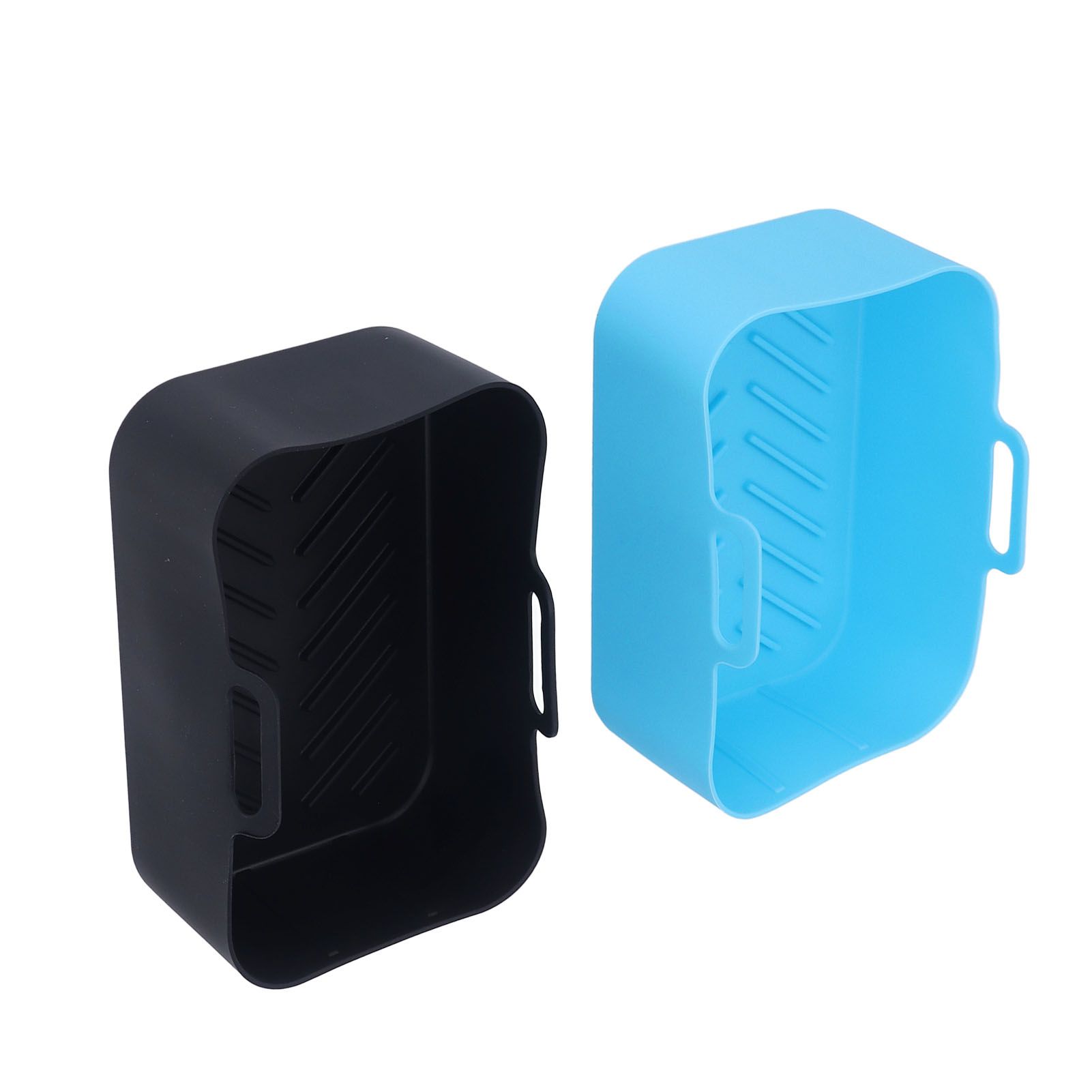 2pcs Fryer Silicone Pot Non Stick Reusable Liner Basket Replacement for Ninja view 5
