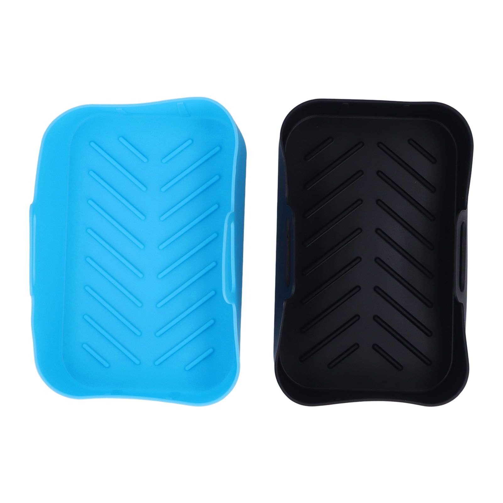 2pcs Fryer Silicone Pot Non Stick Reusable Liner Basket Replacement for Ninja view 7