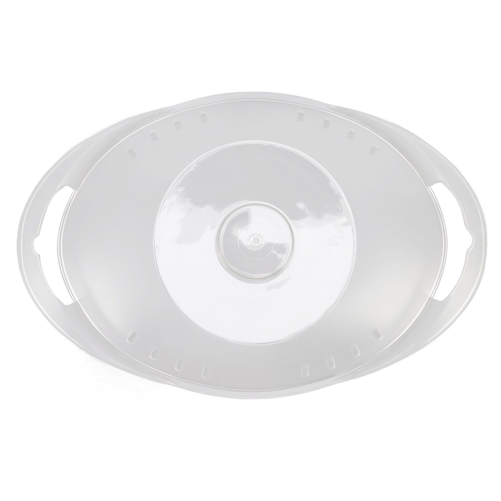 Transparent Steaming Pan Cover PCTG Heat Resistant Steaming Pan Cover Food view 3