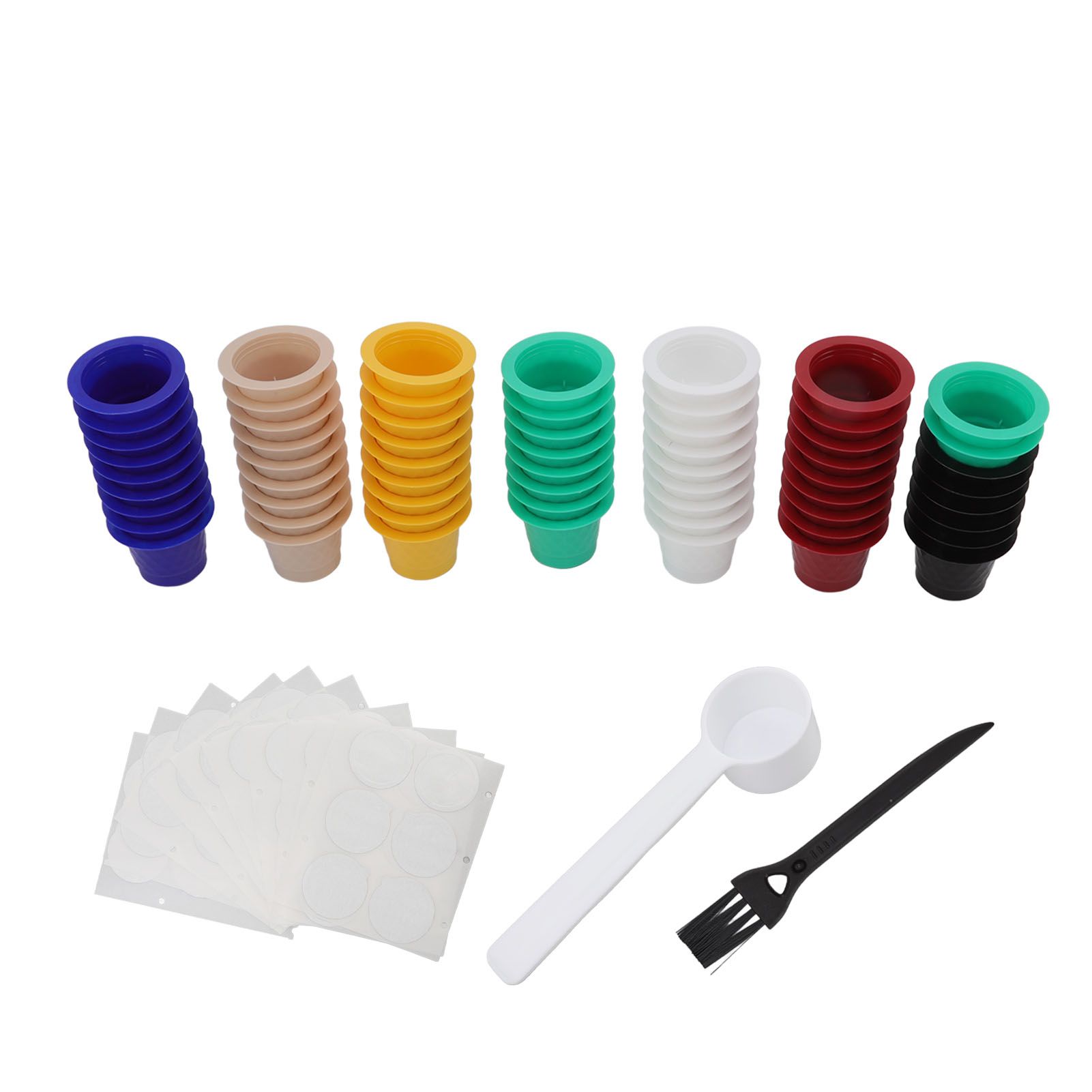 60Pcs Refillable Disposable Coffee Capsule Cup Coffee Capsule Filter Cup for view 6