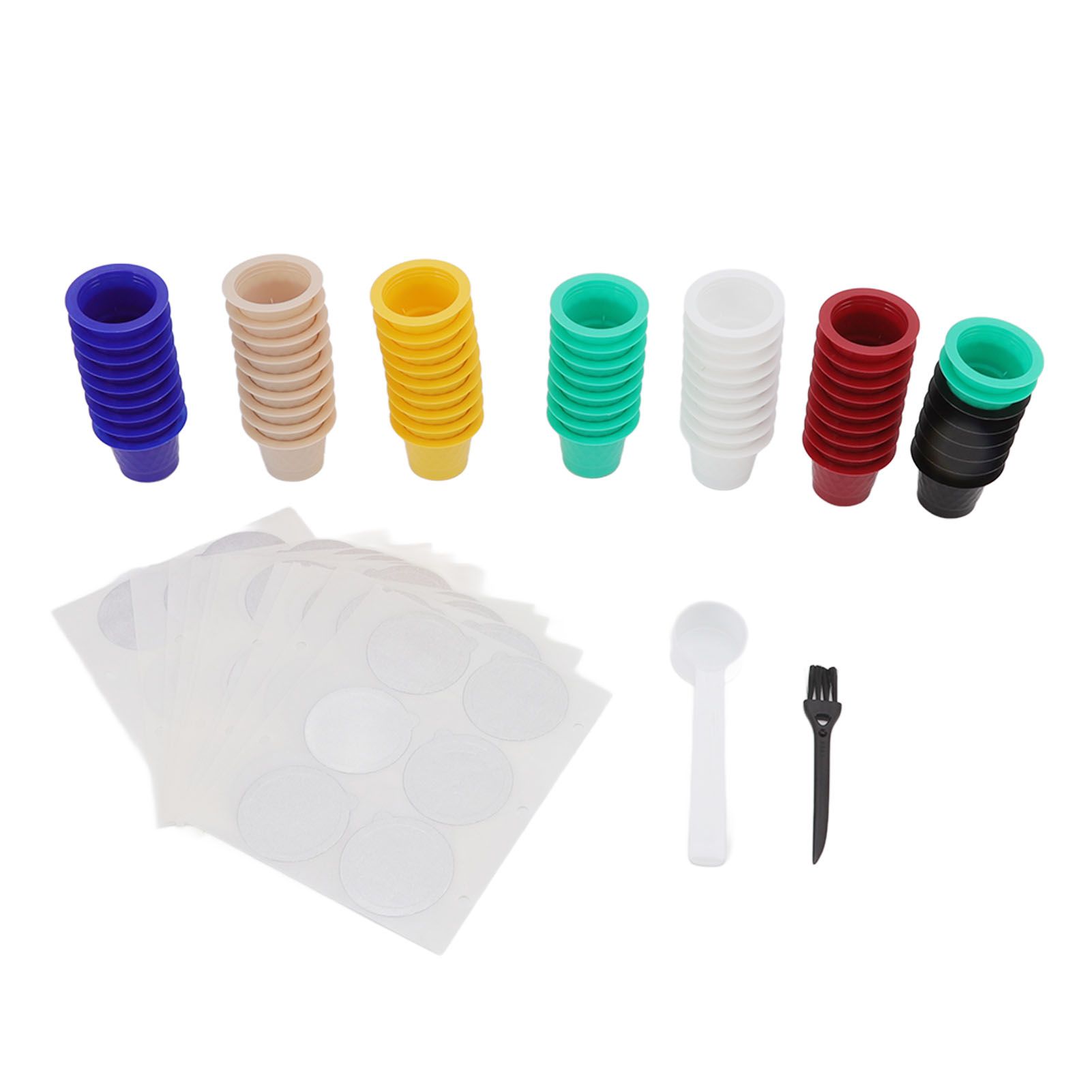 60Pcs Refillable Disposable Coffee Capsule Cup Coffee Capsule Filter Cup for view 8