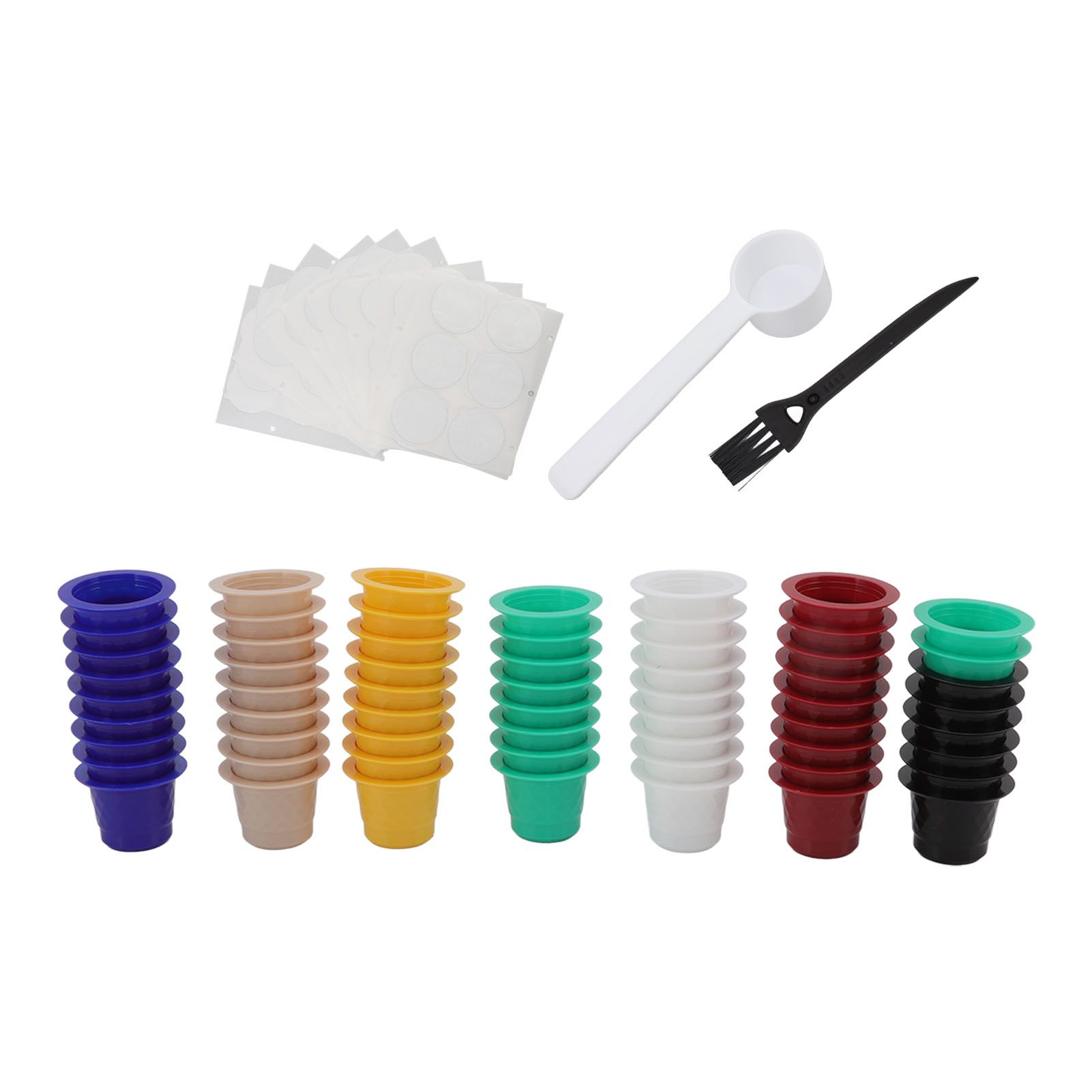 60Pcs Refillable Disposable Coffee Capsule Cup Coffee Capsule Filter Cup for view 9