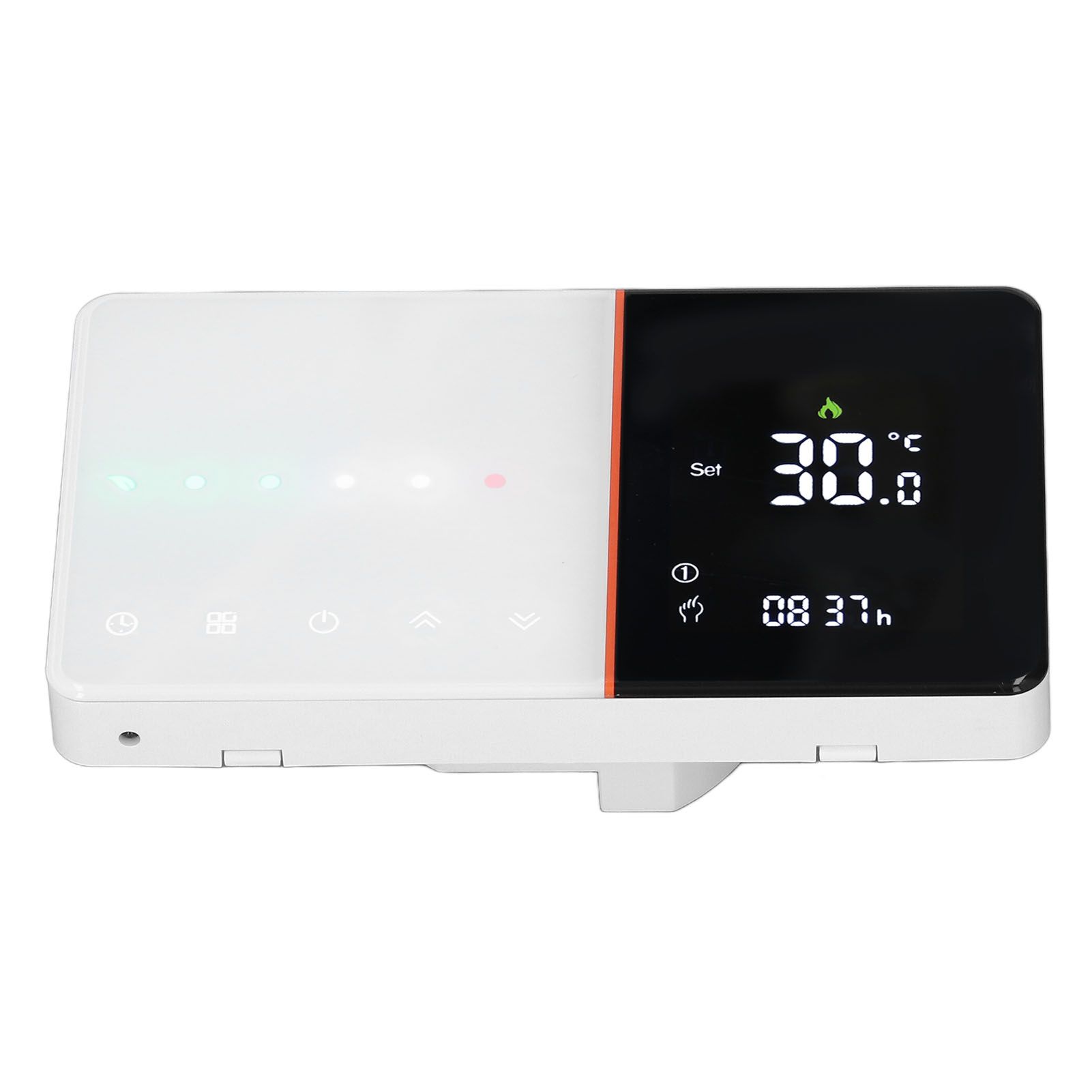 Smart Thermostat Slide Bar Timing Programmable Negative LCD Wifi Voice Control view 8