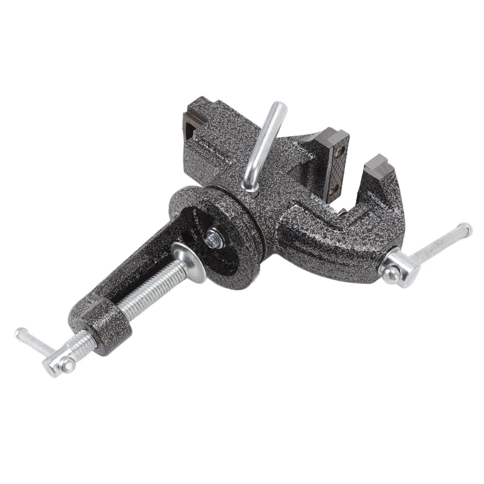 Bench Vise 360 Degree Rotating Cast Steel Small Clamp On Table Vise for view 3