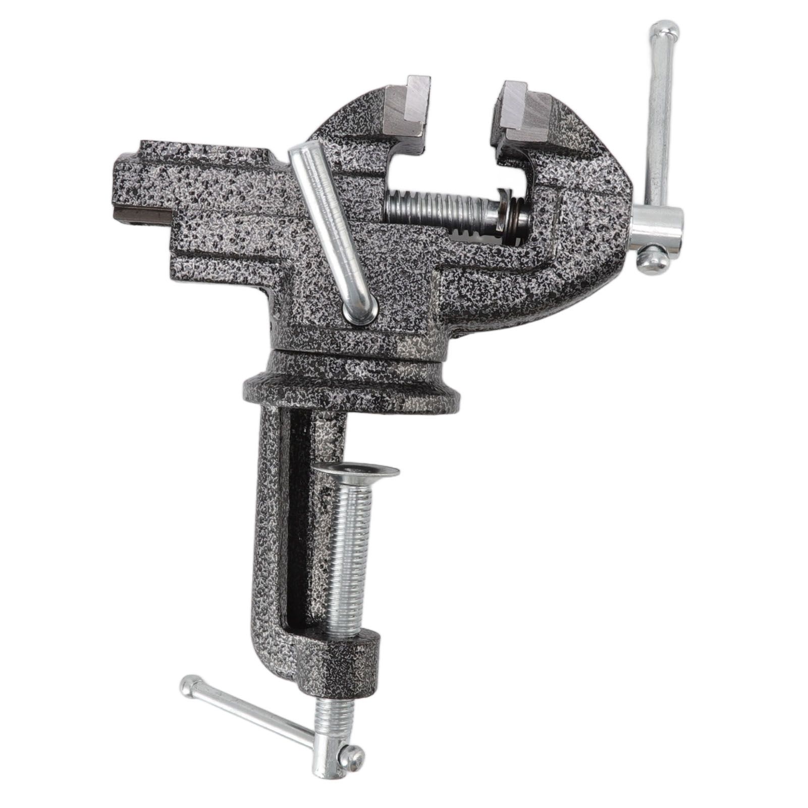 Bench Vise 360 Degree Rotating Cast Steel Small Clamp On Table Vise for view 4