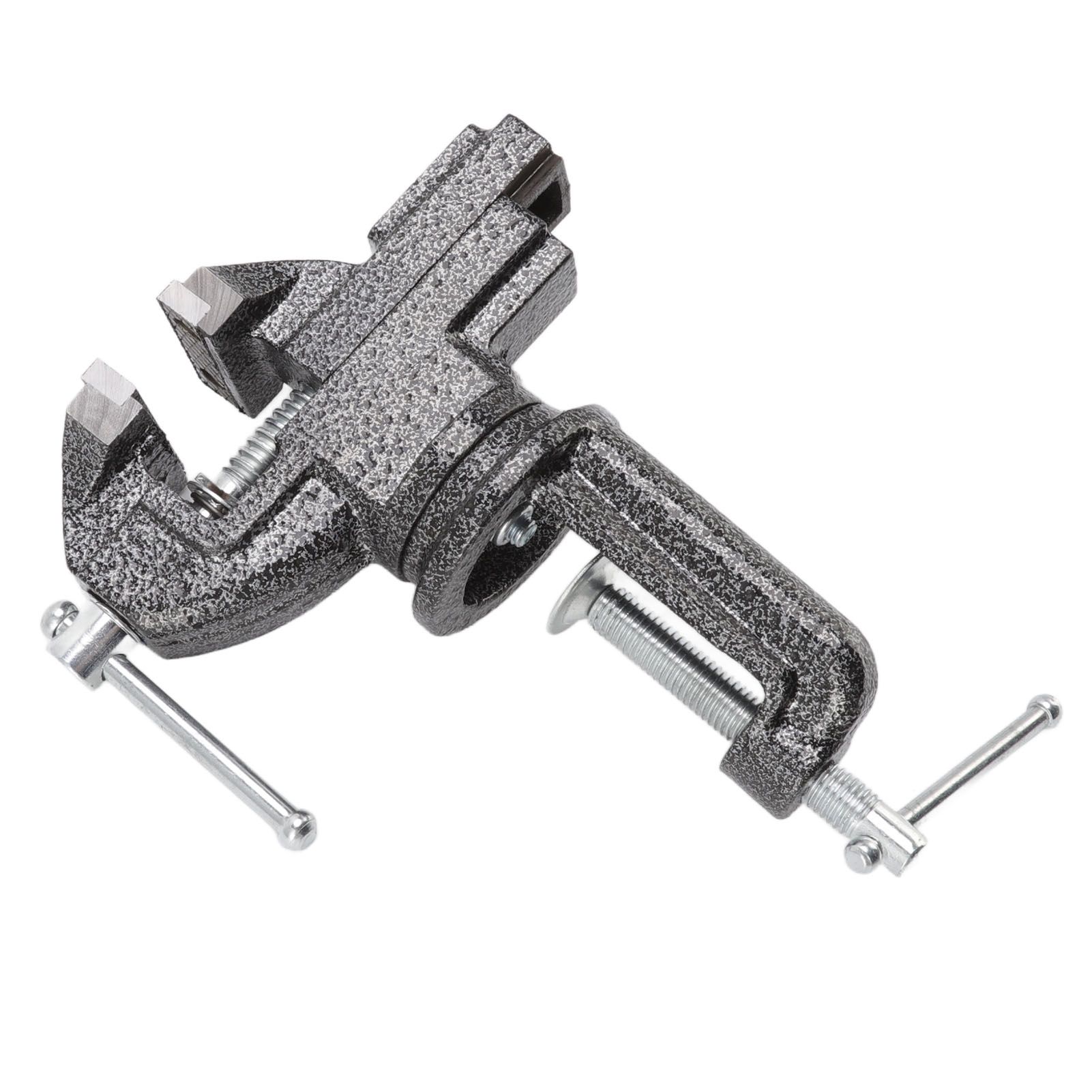 Bench Vise 360 Degree Rotating Cast Steel Small Clamp On Table Vise for view 8