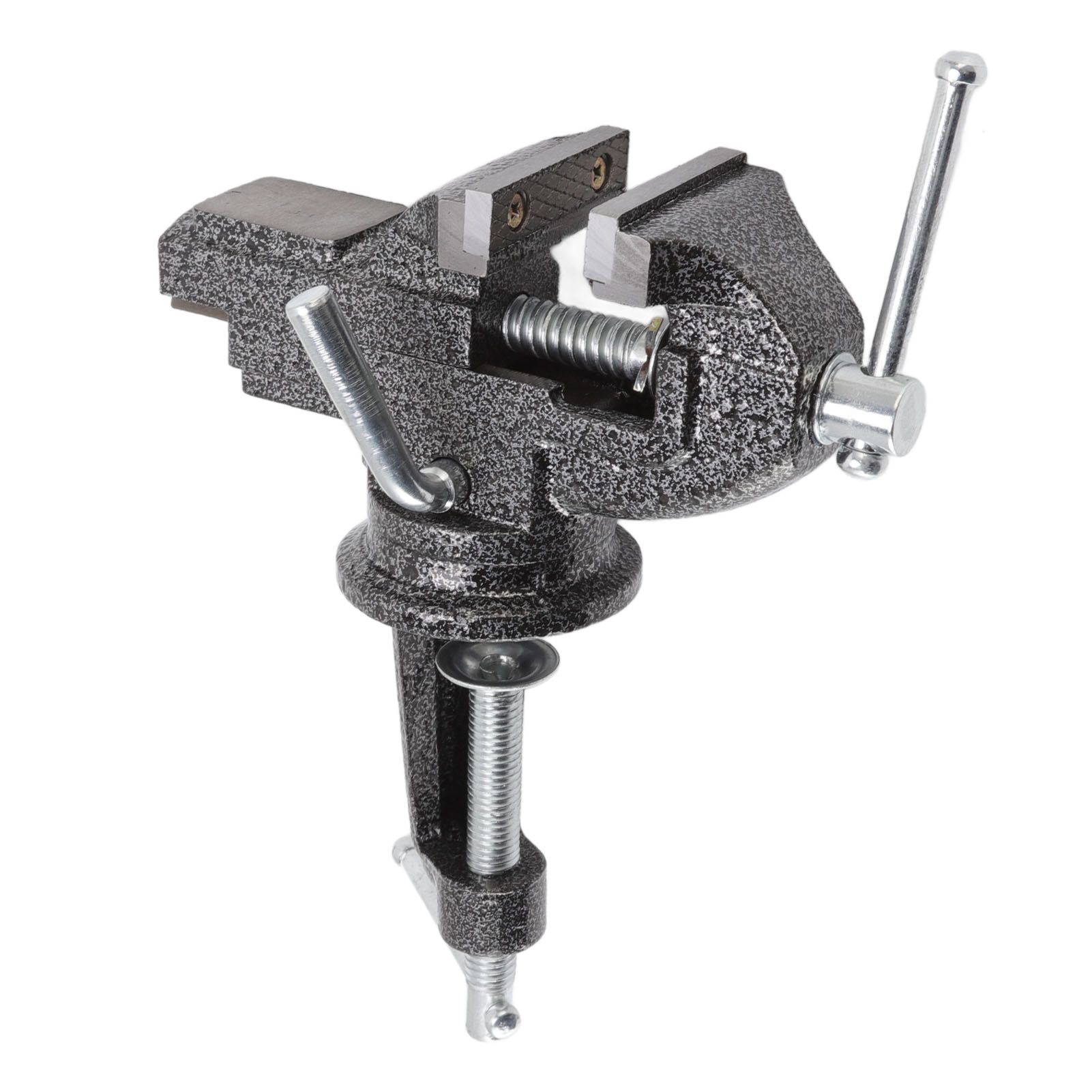 Bench Vise 360 Degree Rotating Cast Steel Small Clamp On Table Vise for view 10