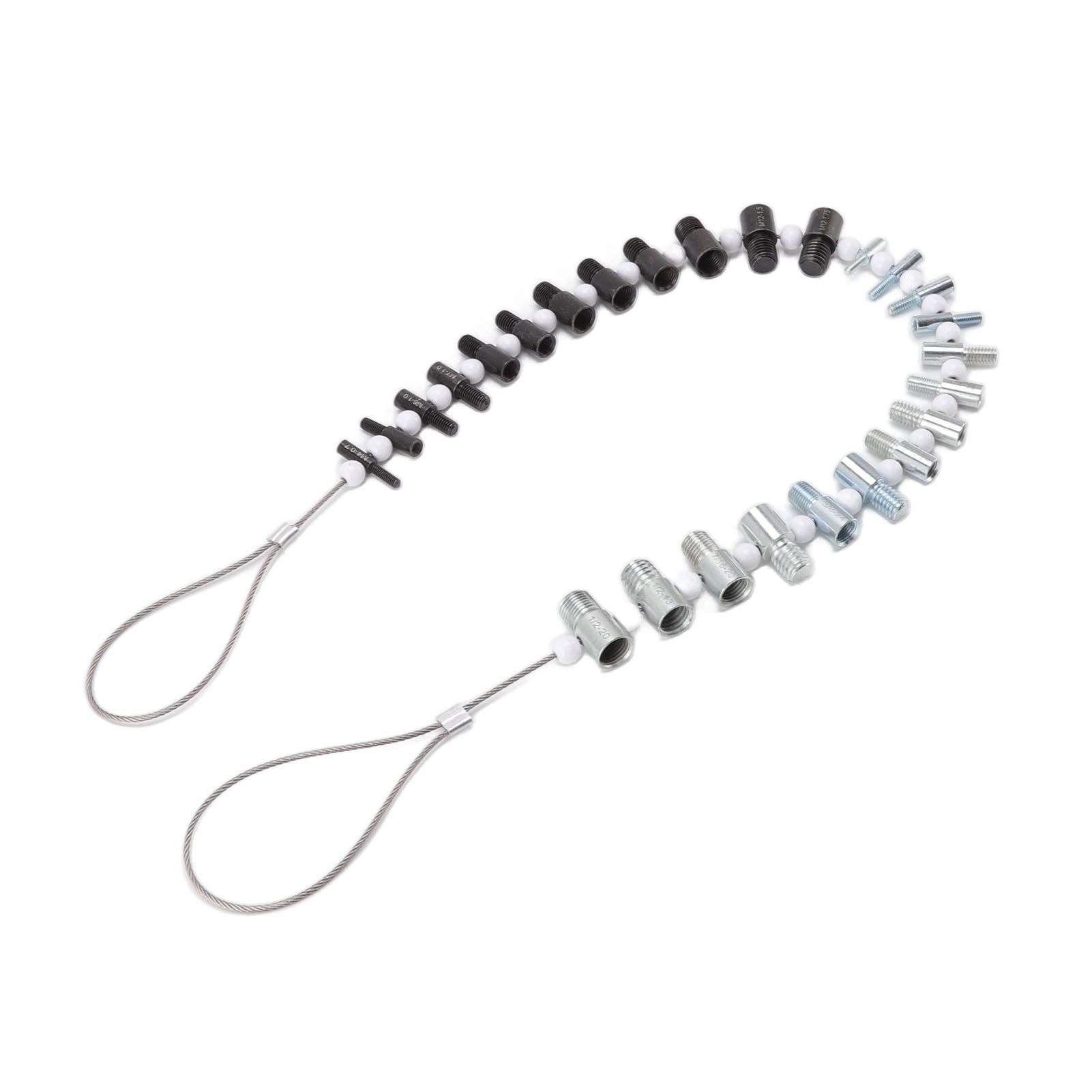 Nuts Screwbolts Thread Checker 26 Male Female Thread Identification Tool with view 8