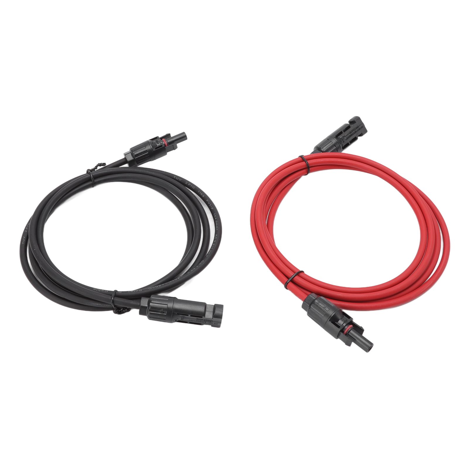 Solar Panel PV Cable Black Red Solar Panel Extension Cable with Male and view 2