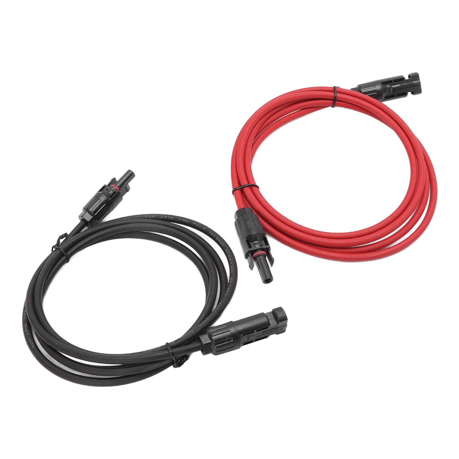 Solar Panel PV Cable Black Red Solar Panel Extension Cable with Male and view 9