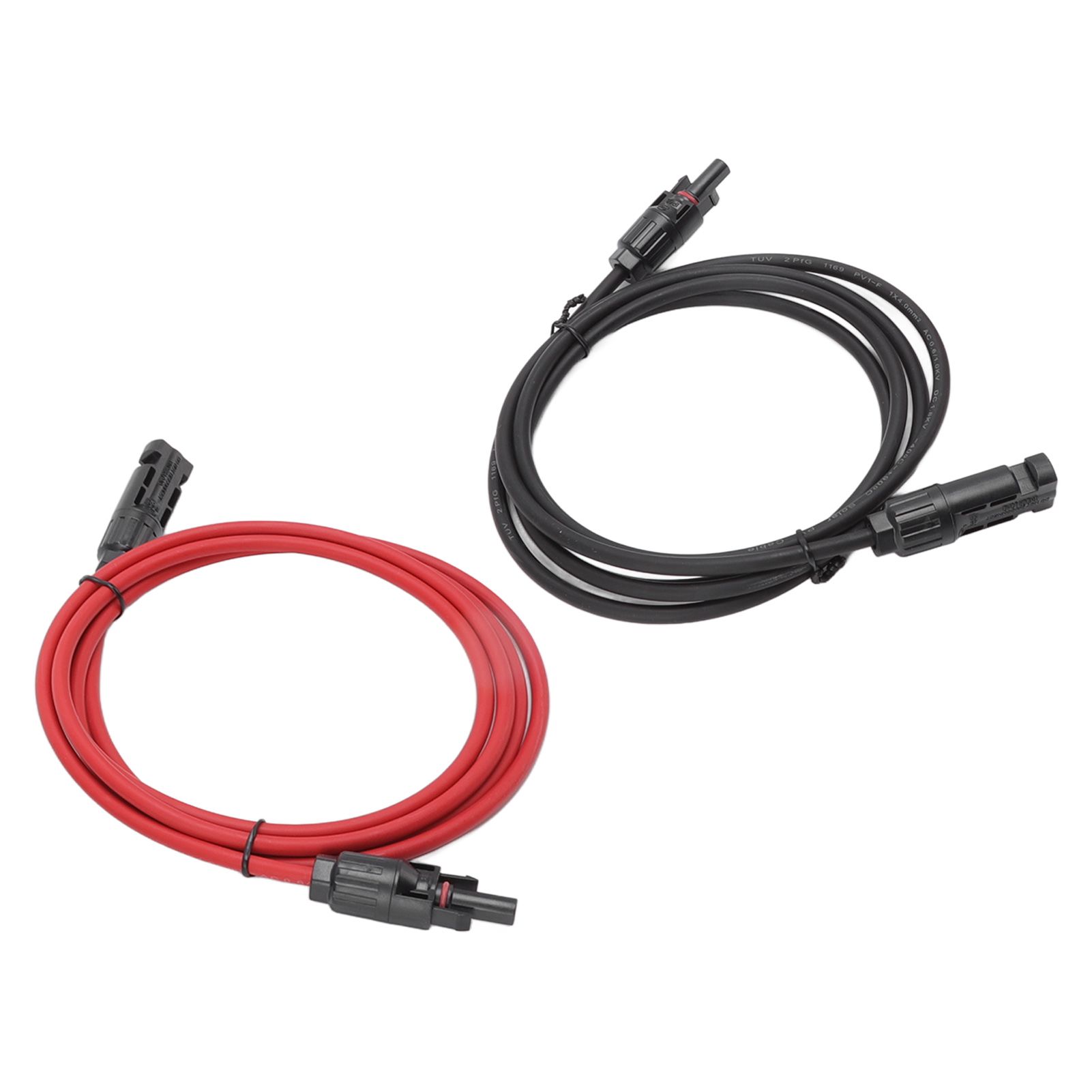 Solar Panel PV Cable Black Red Solar Panel Extension Cable with Male and view 10