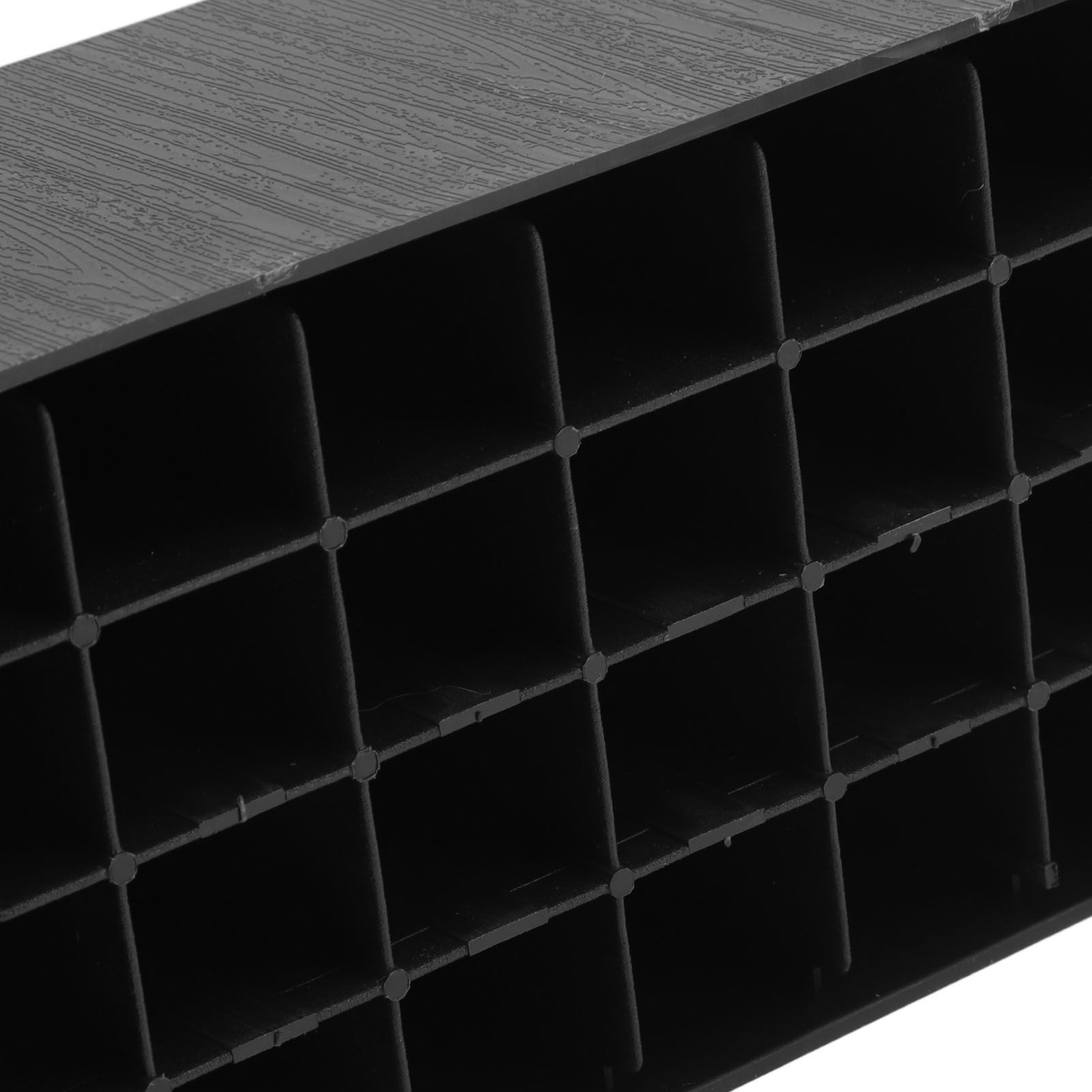 4pcs Furniture Riser Black Enlarged Widened Rectangle Rubber 3in Furniture Leg view 13
