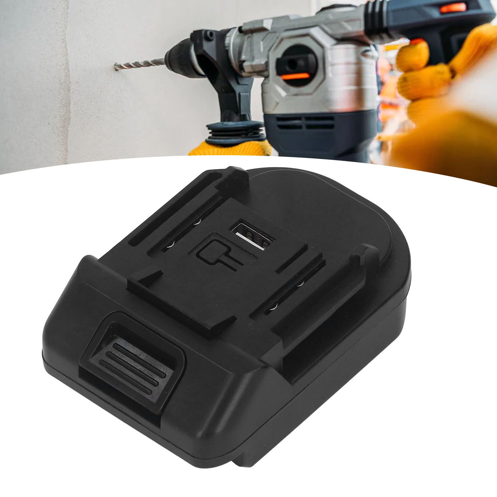 Battery Adapter Converter ABS with USB Interface 18V to 20V Battery Converter view 12