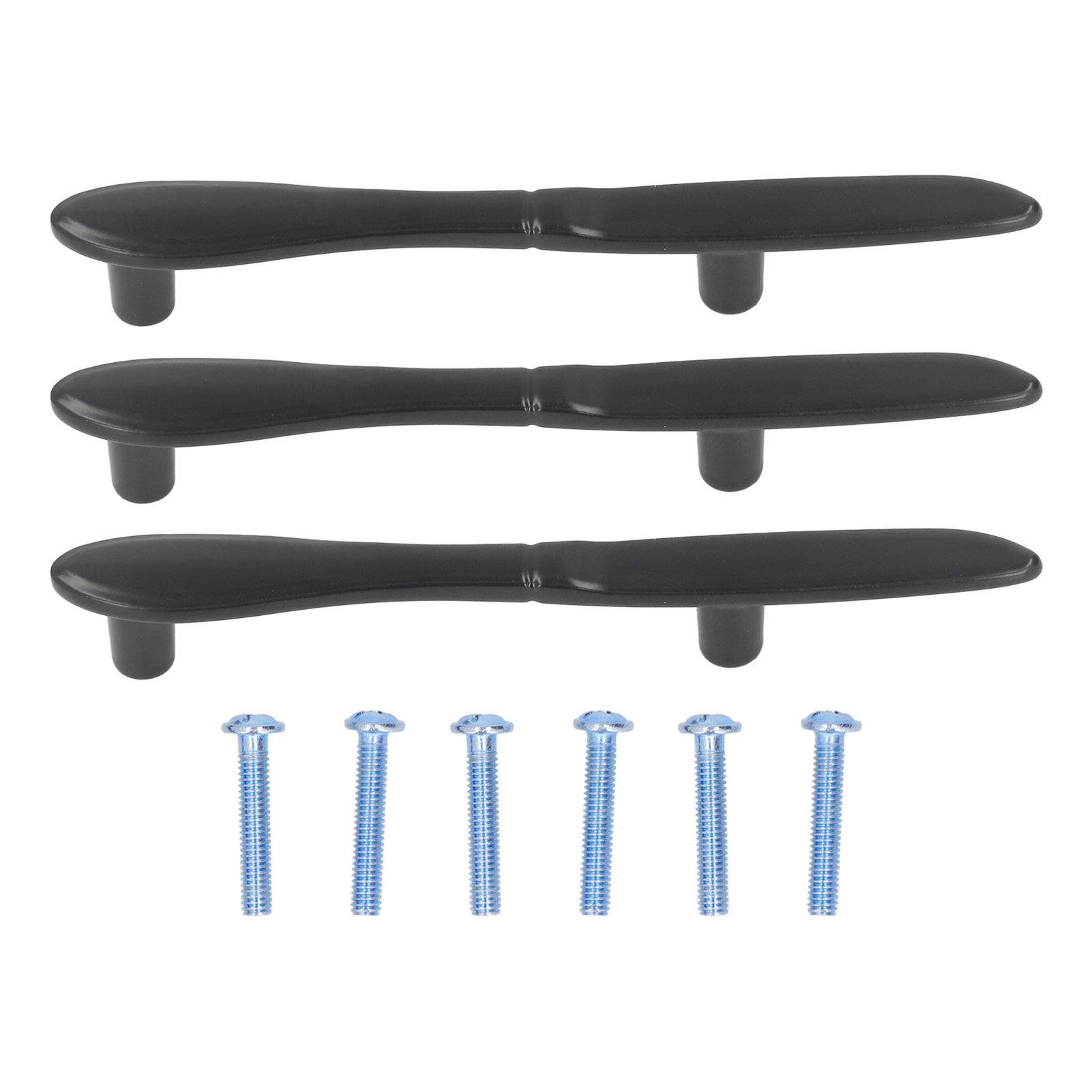3Set Door Handles Thickened Cutlery Tableware Shaped Cabinet Pulls for Drawer view 2