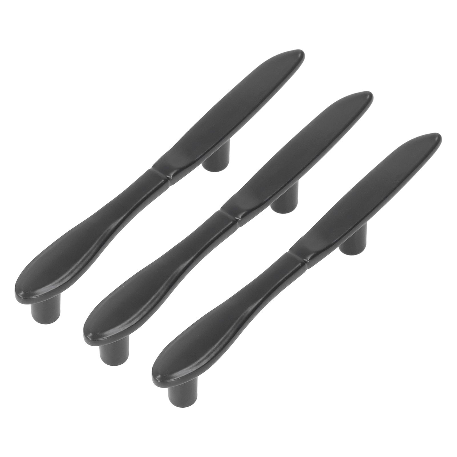 3Set Door Handles Thickened Cutlery Tableware Shaped Cabinet Pulls for Drawer view 3