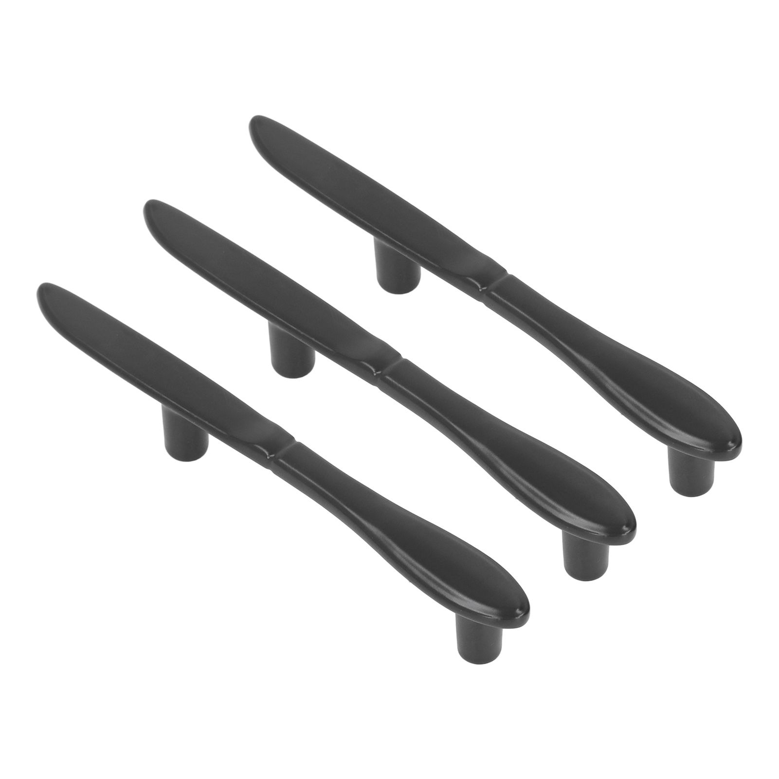 3Set Door Handles Thickened Cutlery Tableware Shaped Cabinet Pulls for Drawer view 6