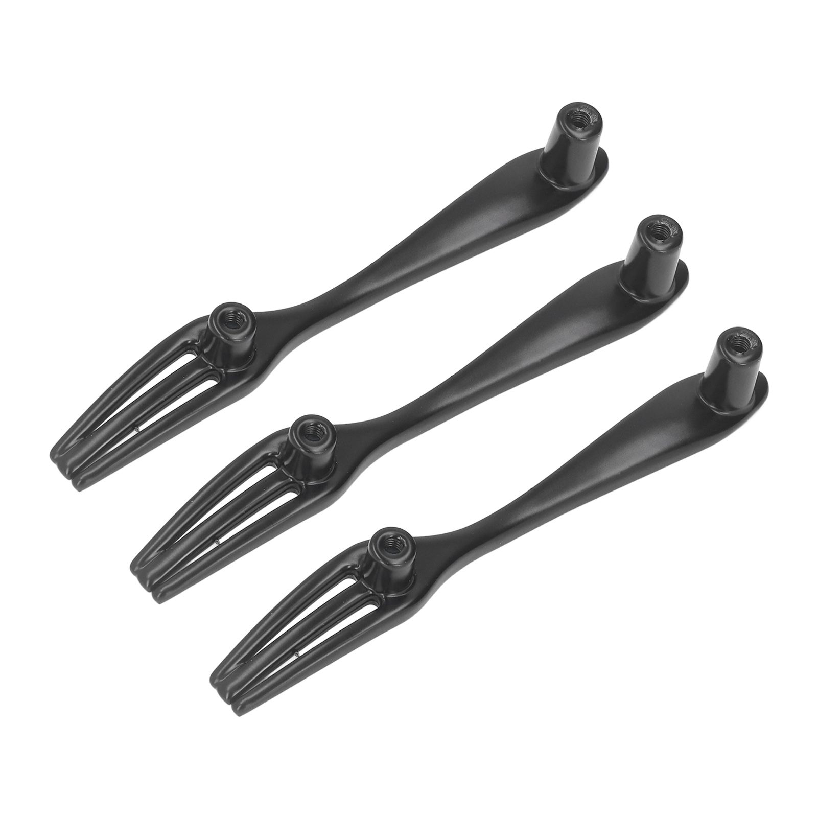 3Set Door Handles Thickened Cutlery Tableware Shaped Cabinet Pulls for Drawer view 7