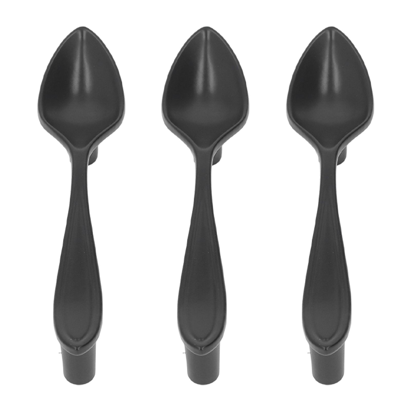 3Set Door Handles Thickened Cutlery Tableware Shaped Cabinet Pulls for Drawer view 9