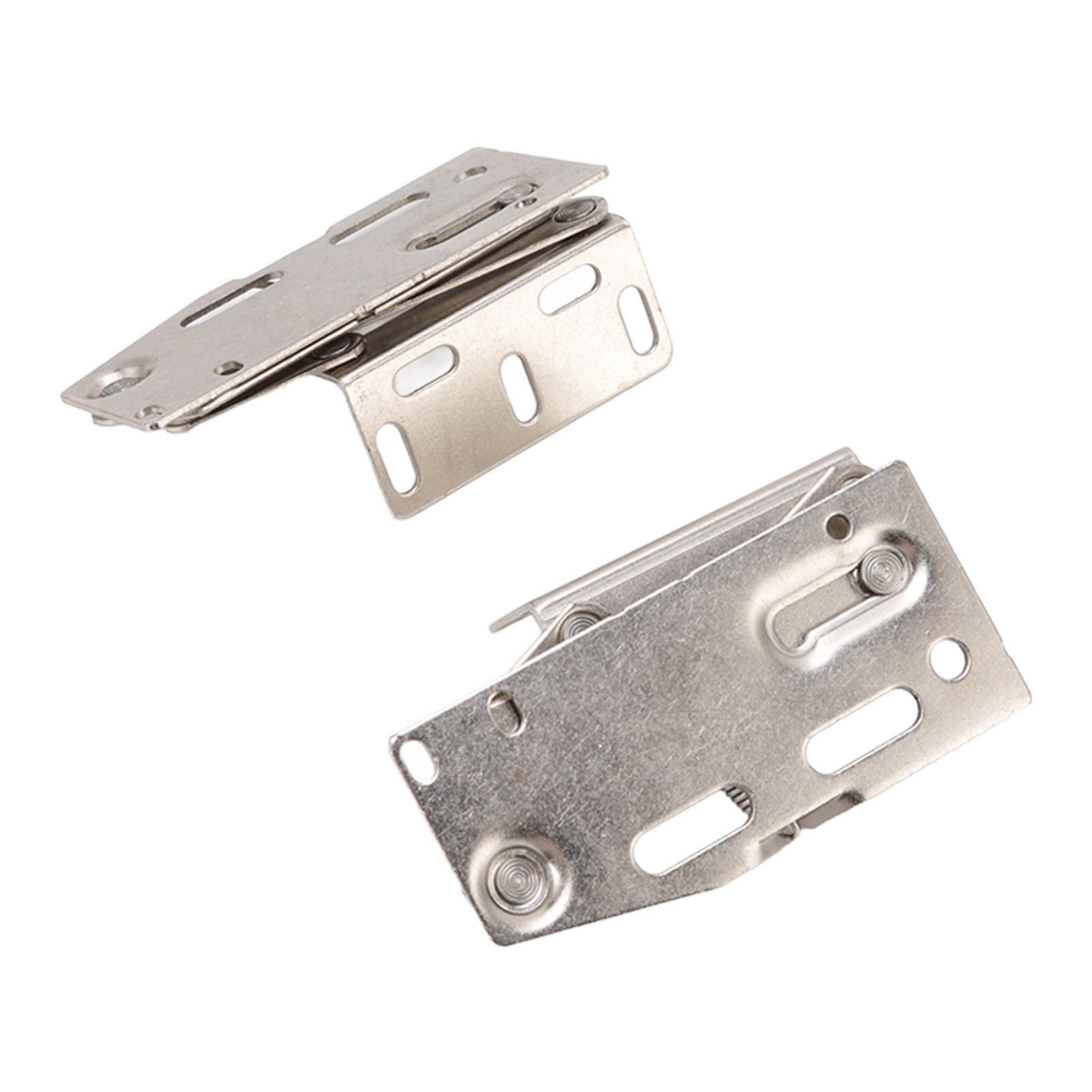 2 Sets Cabinet Door Hinges 45 Degrees Down Flip Door Scissor Spring Hinge view 9