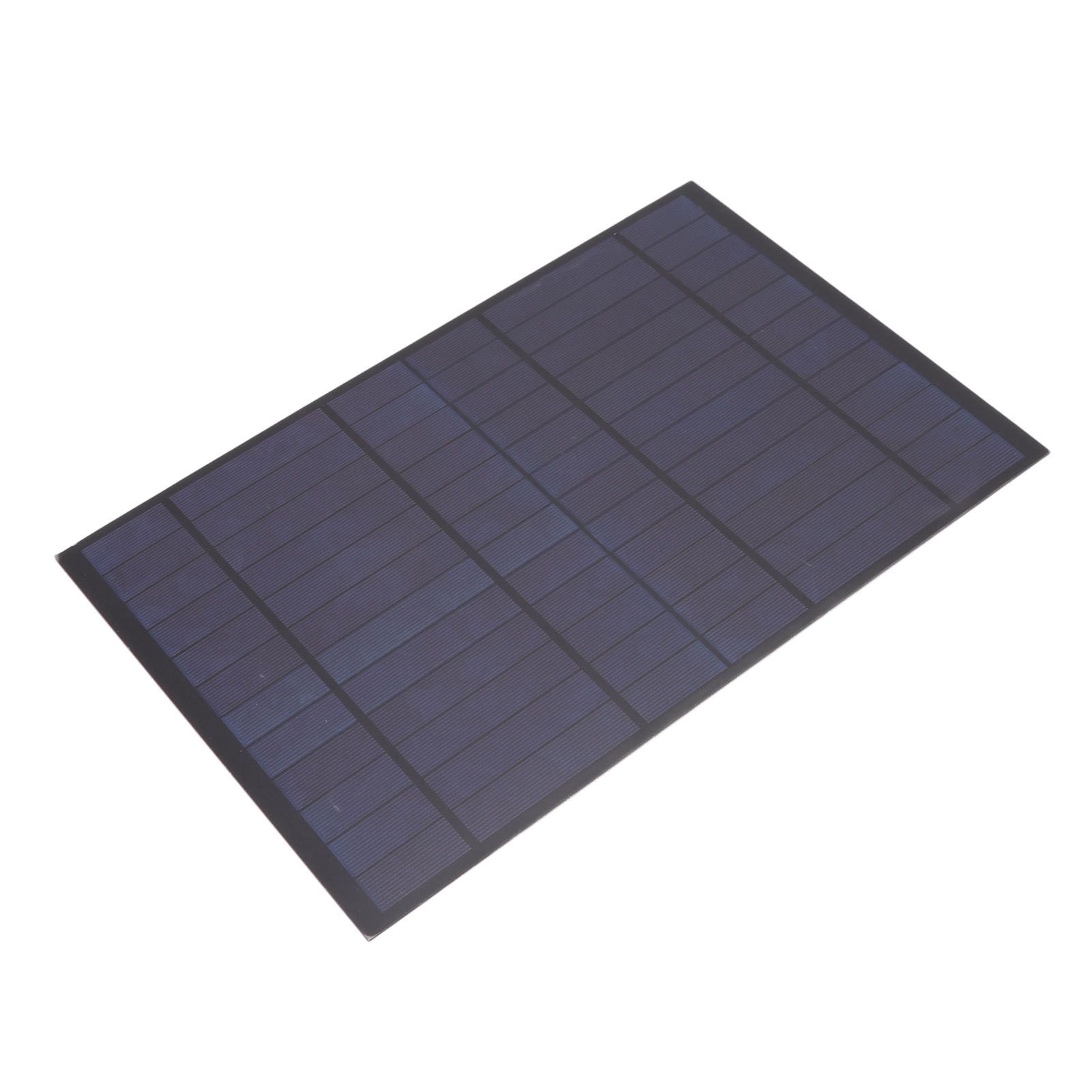6V 10W Solar Panel Polycrystalline Silicon 1660mA Solar Charger Plate for view 2