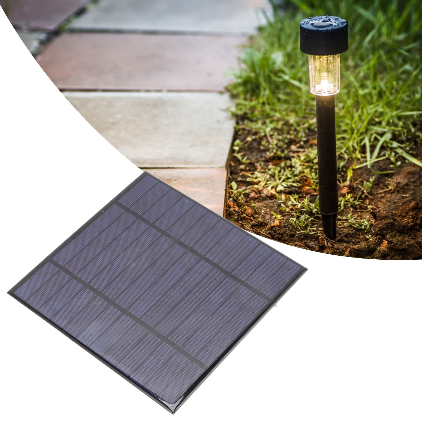 Solar Panel Charger 6V 4.5W Polysilicon Epoxy Surface Mini Solar Panel Solar view 12