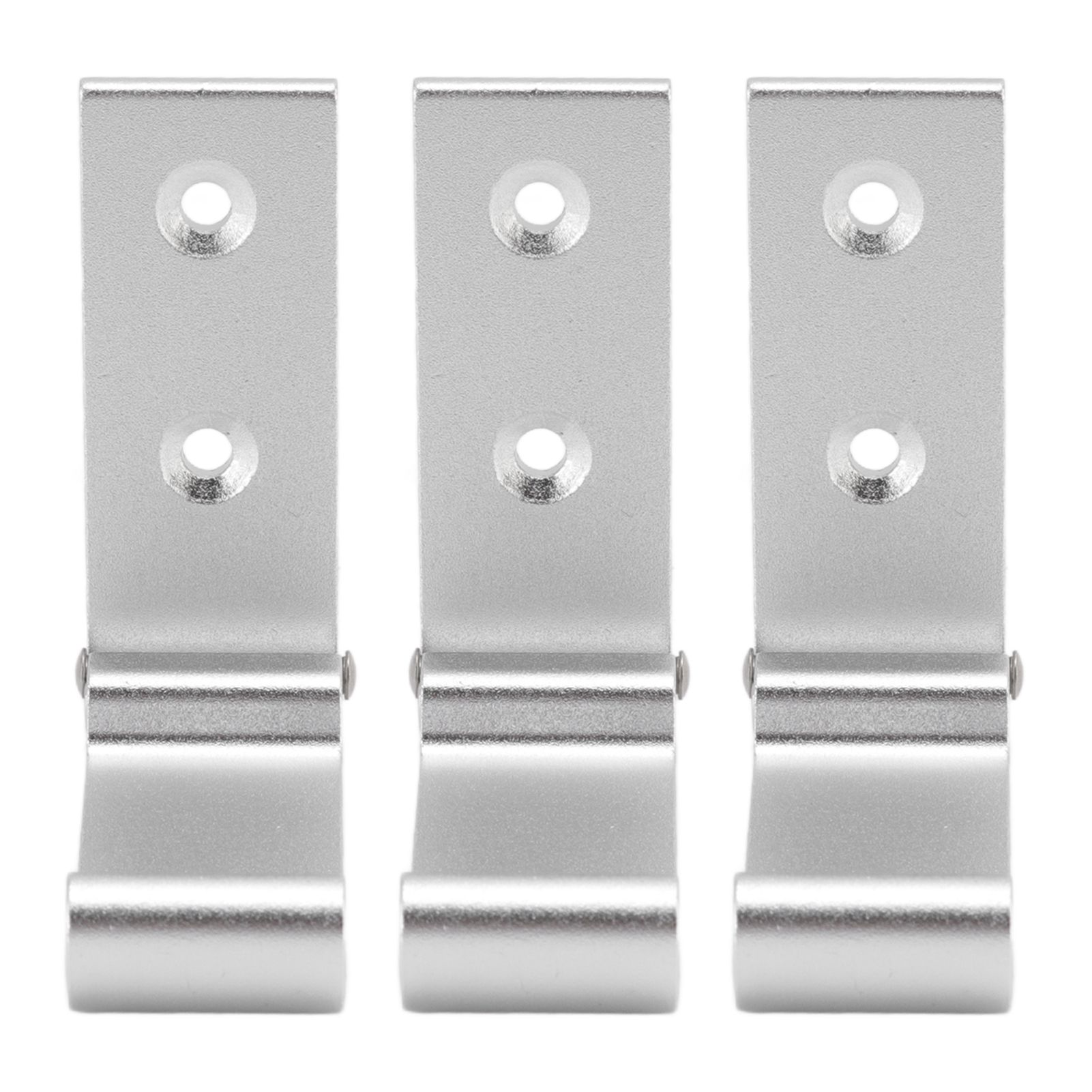 3Pcs Folding Coat Hooks Aluminum Alloy Foldable Wall Hook for Office Bedroom view 3