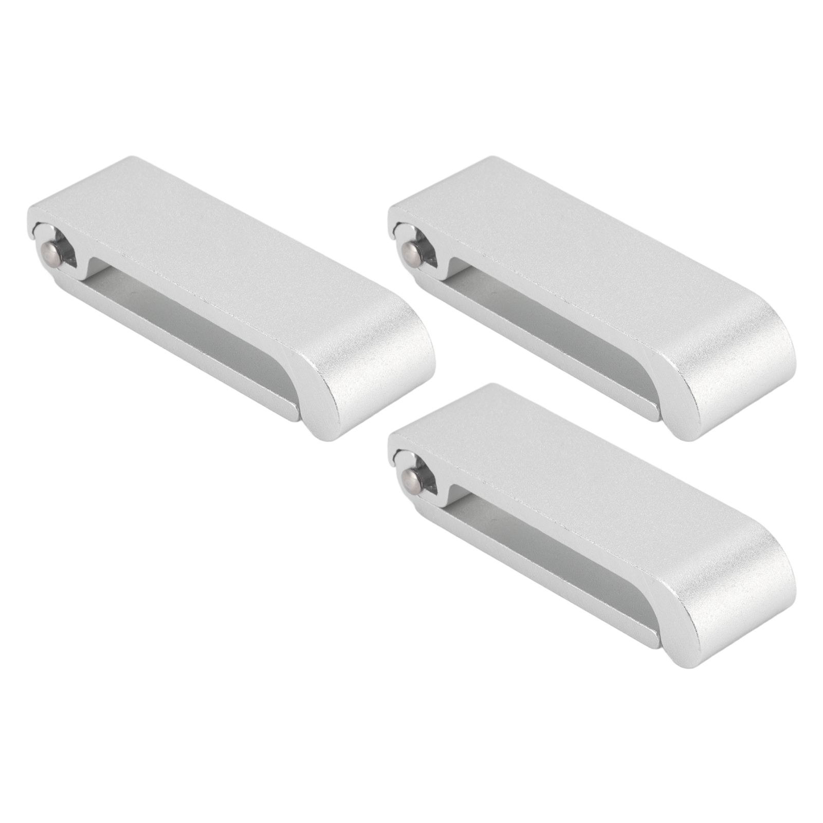 3Pcs Folding Coat Hooks Aluminum Alloy Foldable Wall Hook for Office Bedroom view 8