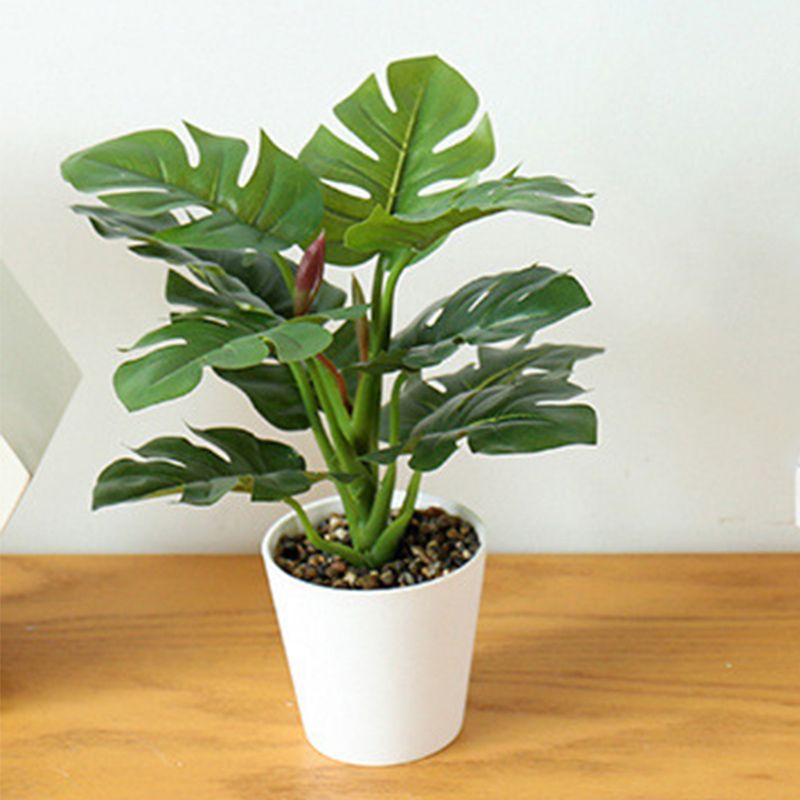 Simulated Plant Bonsai Lifelike Decorative Indoor Artificial Potted Plants for view 4