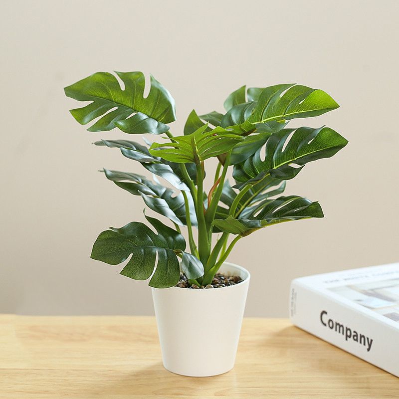 Simulated Plant Bonsai Lifelike Decorative Indoor Artificial Potted Plants for view 5