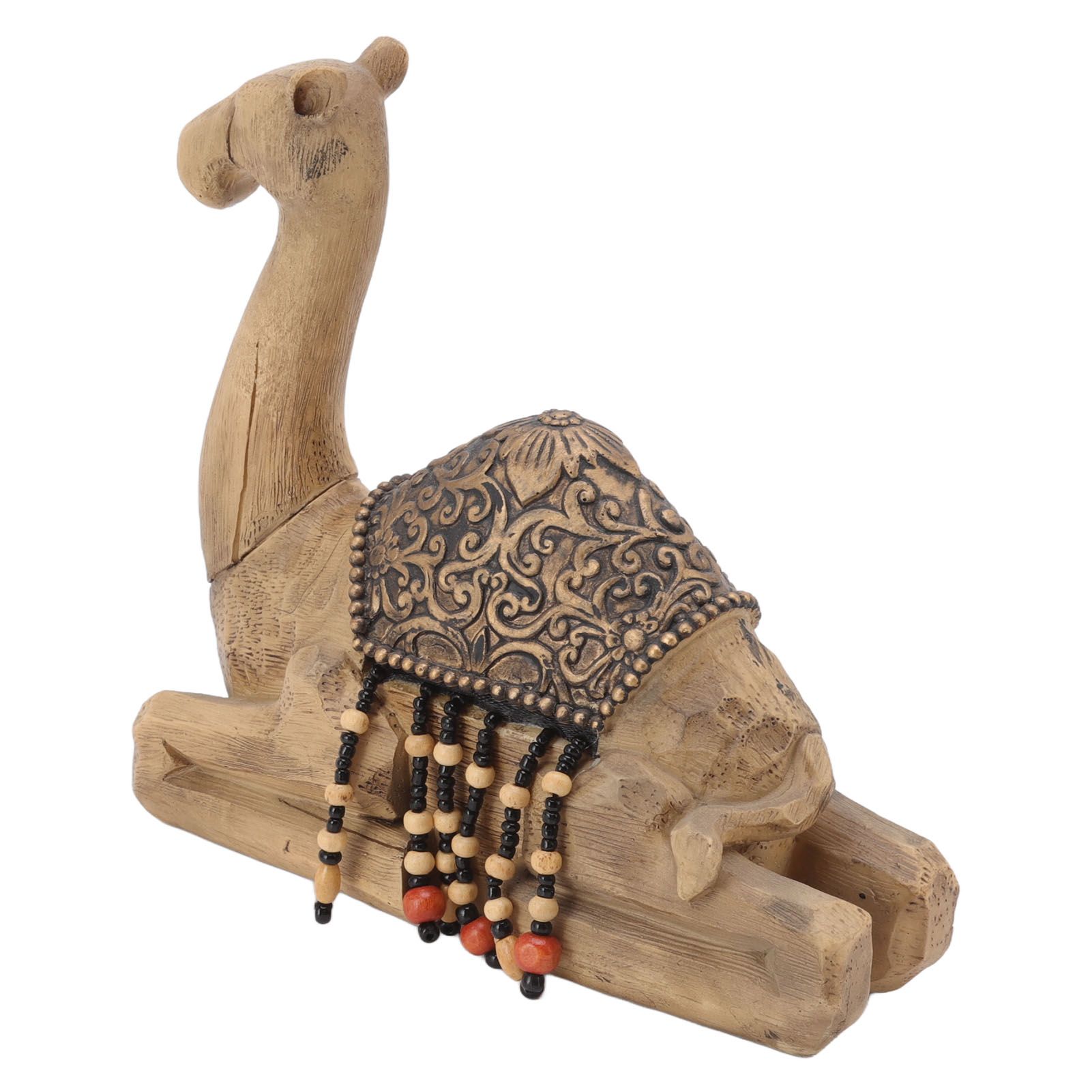 Camel Statue Durable Resin Flat Bottom Retro Style Exquisite Luster Camel view 4
