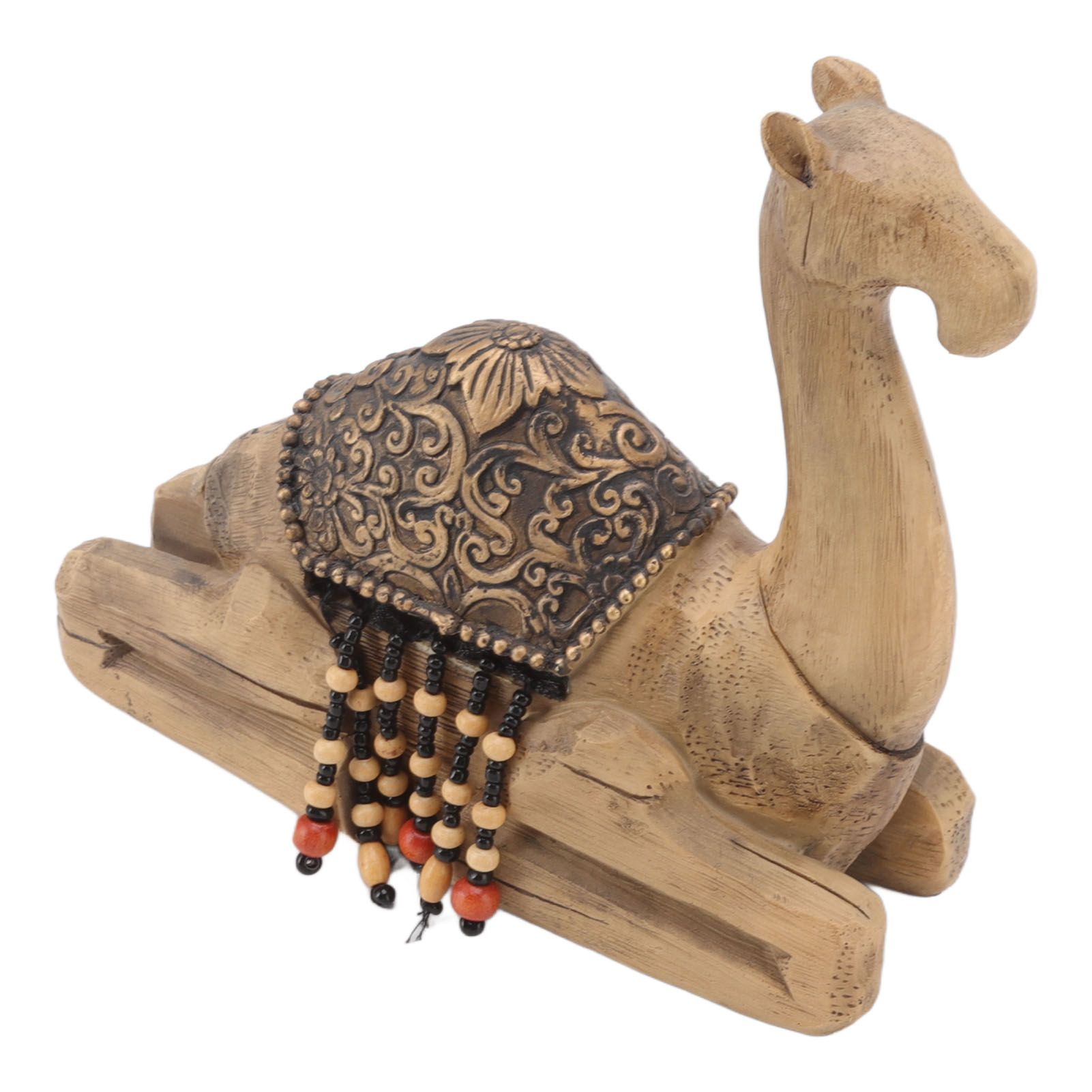 Camel Statue Durable Resin Flat Bottom Retro Style Exquisite Luster Camel view 5