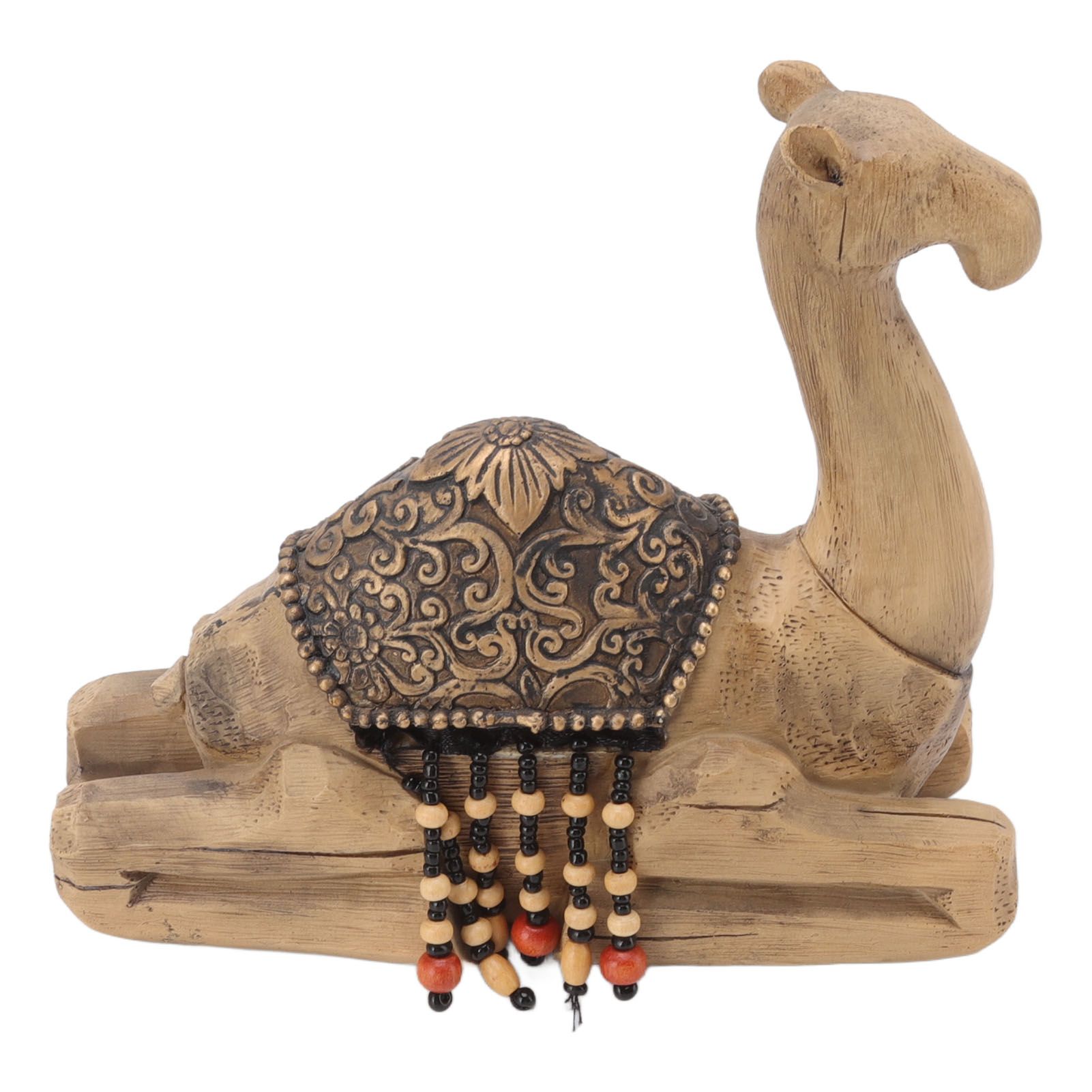 Camel Statue Durable Resin Flat Bottom Retro Style Exquisite Luster Camel view 6