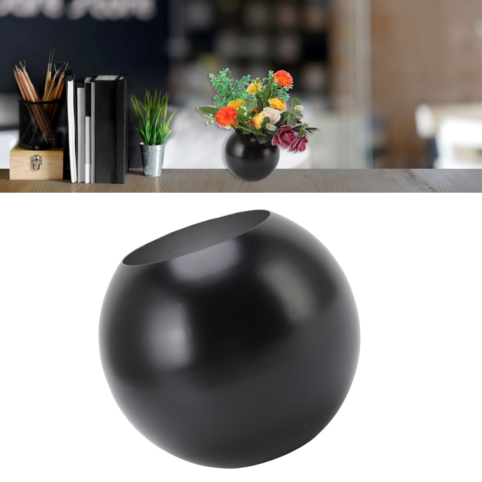 Round Vase Nordic Style Modern Stainless Steel Small Flower Vase Ornament view 12