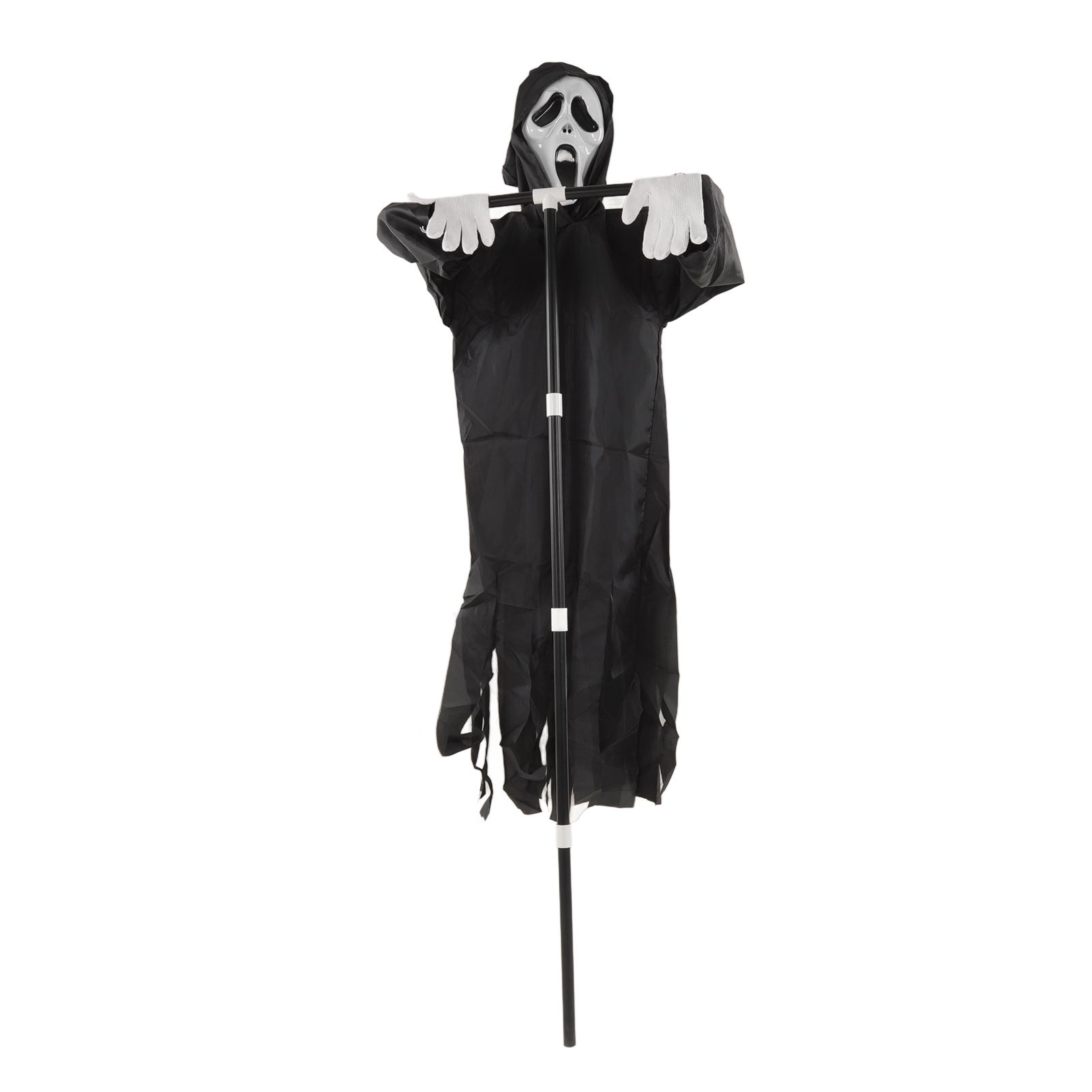 Scream Scarecrow Polyester PVC with Detachable Pole Garden Ghostface view 5