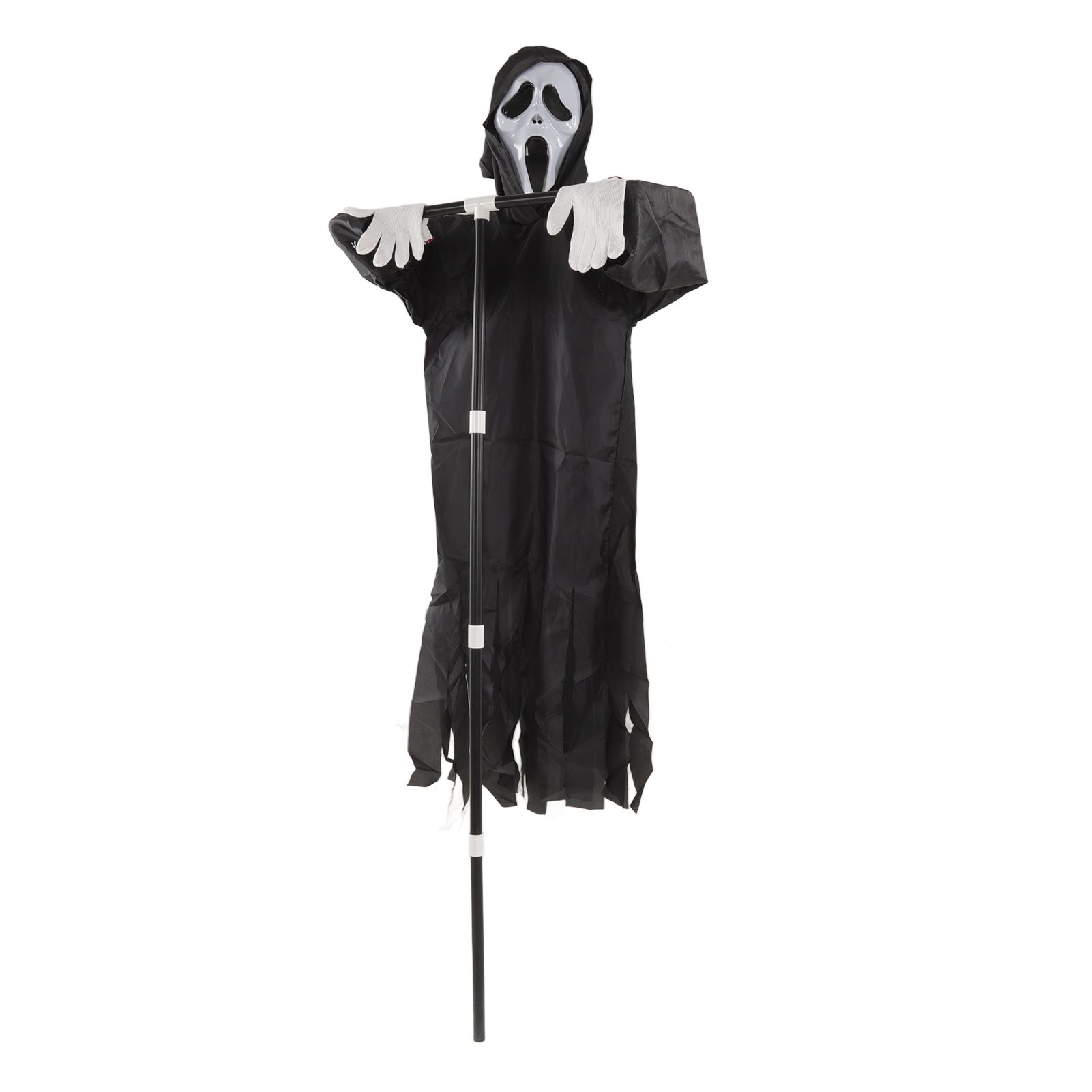 Scream Scarecrow Polyester PVC with Detachable Pole Garden Ghostface view 7