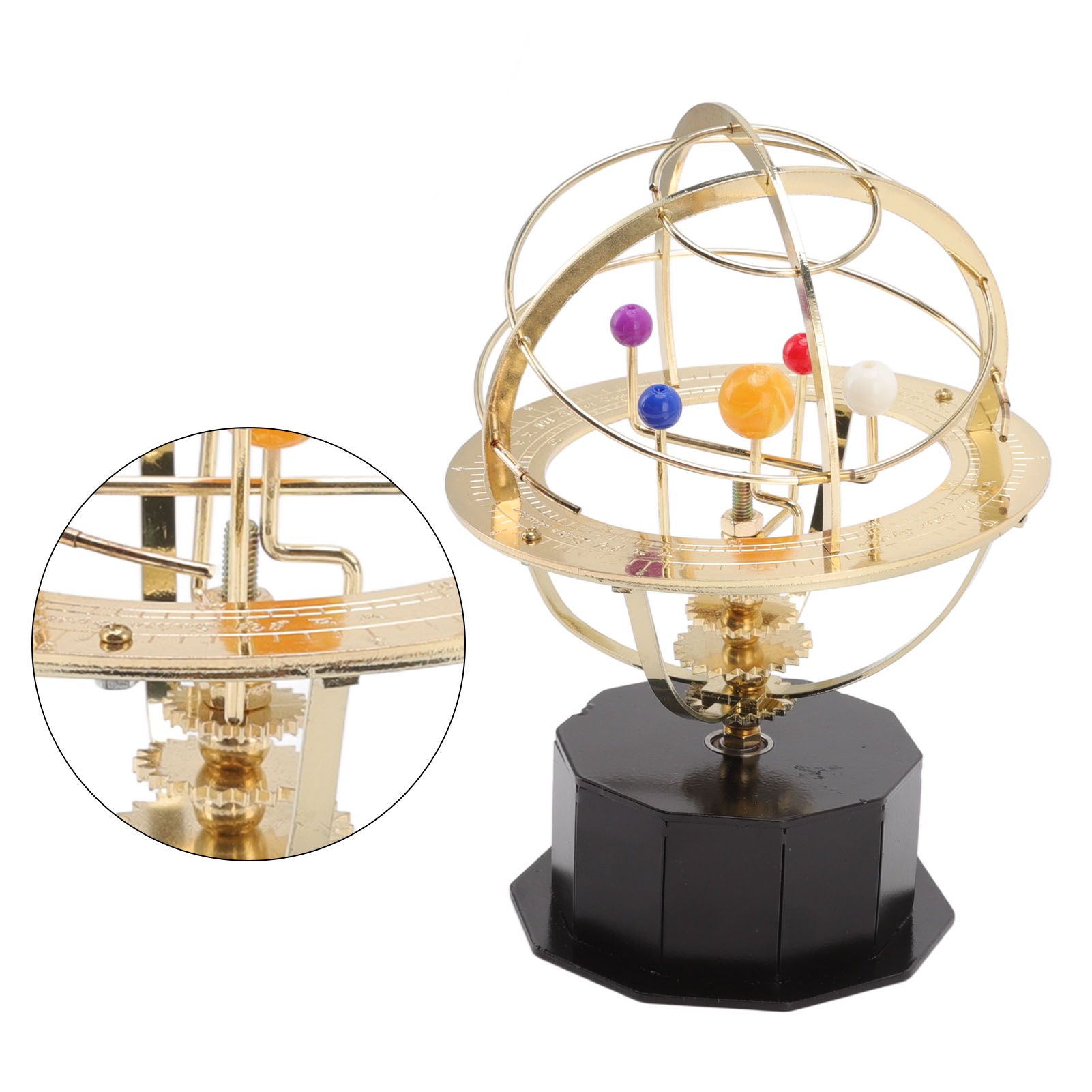 Grand Orrery Model of The Solar System Metal Solar System Model Decoration for view 8