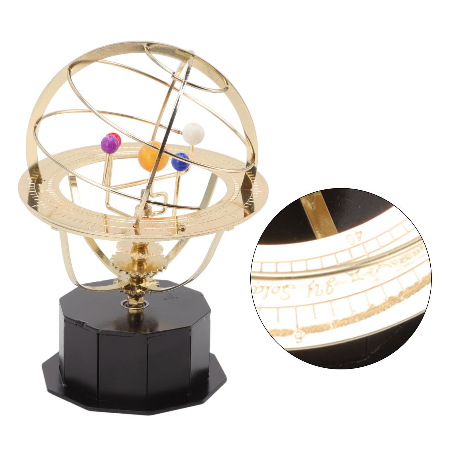Grand Orrery Model of The Solar System Metal Solar System Model Decoration for view 9