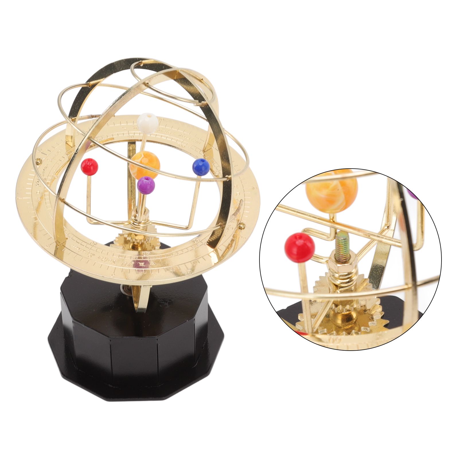 Grand Orrery Model of The Solar System Metal Solar System Model Decoration for view 10