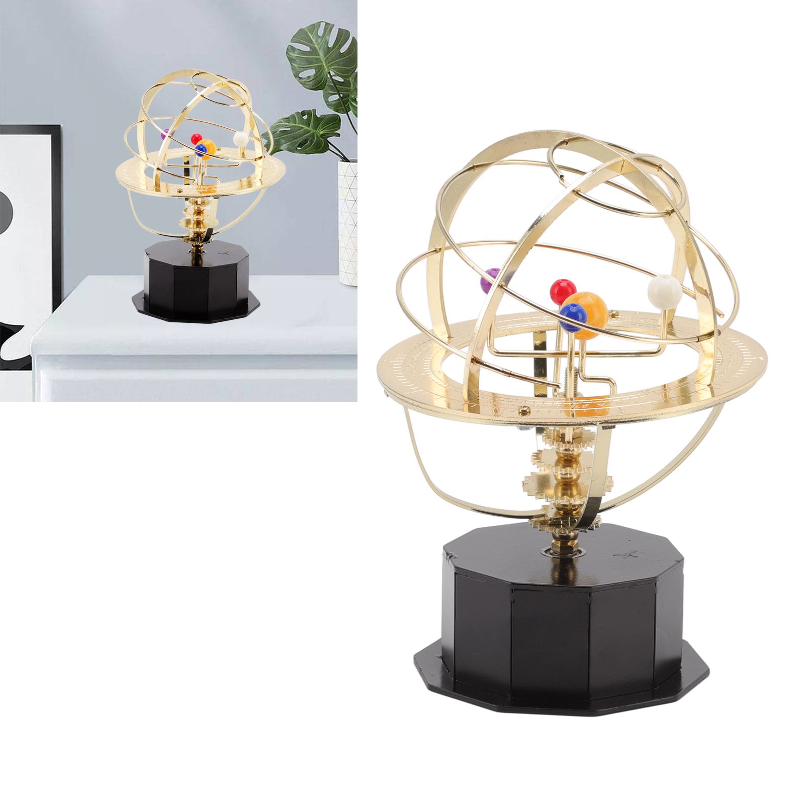 Grand Orrery Model of The Solar System Metal Solar System Model Decoration for view 11