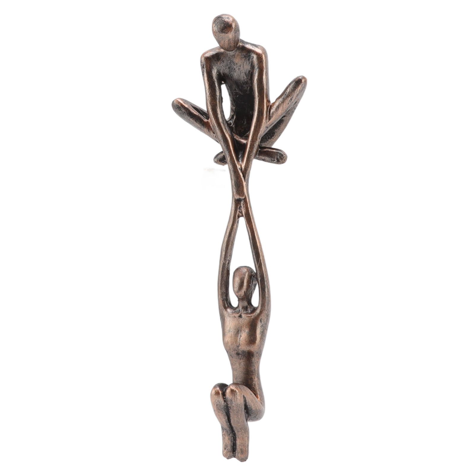 Lover Sculpture Ornament Resin Abstract Art Statue Couple Man Lifting Woman view 2