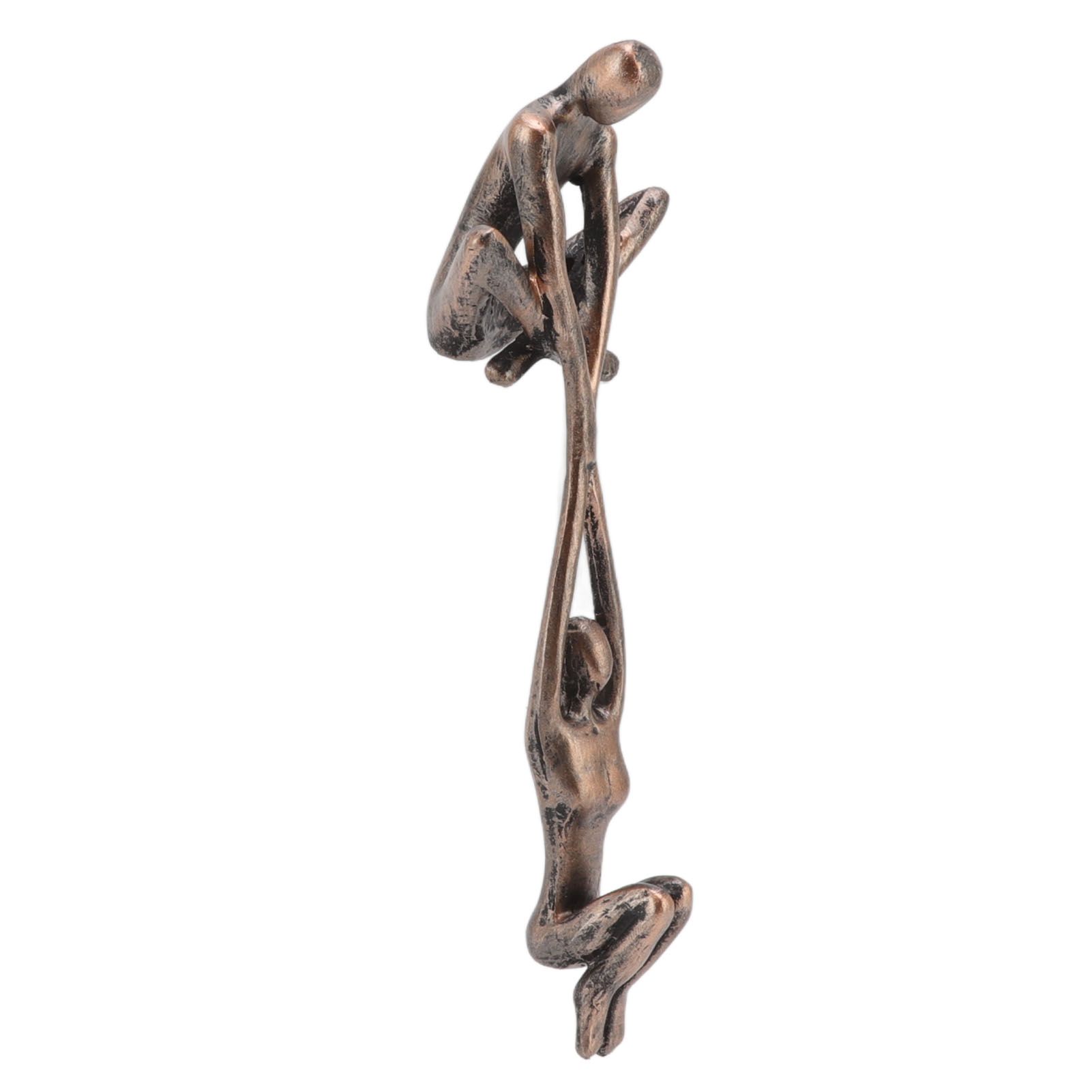 Lover Sculpture Ornament Resin Abstract Art Statue Couple Man Lifting Woman view 3