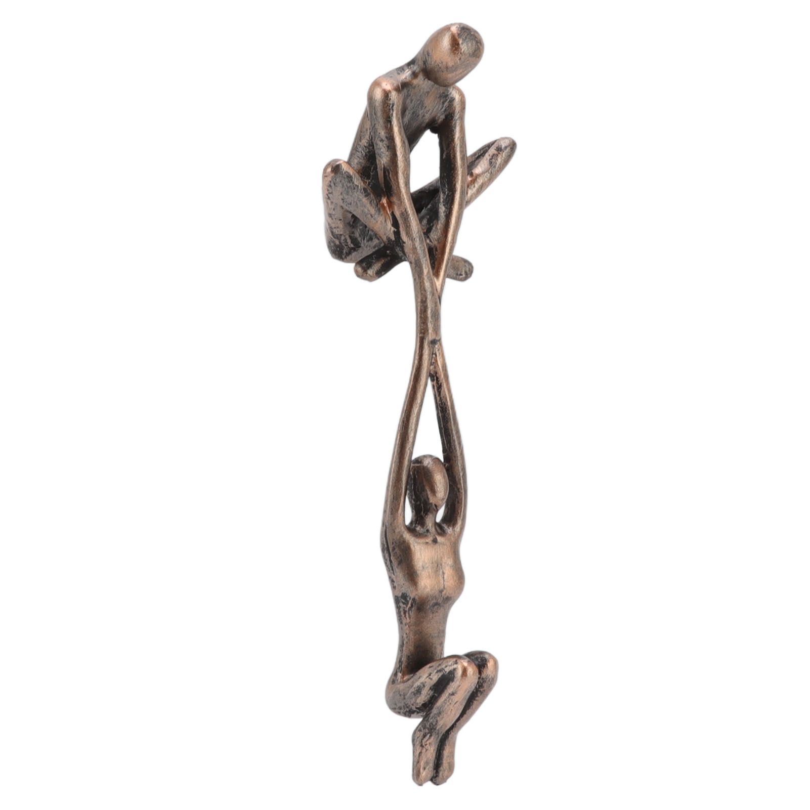 Lover Sculpture Ornament Resin Abstract Art Statue Couple Man Lifting Woman view 4