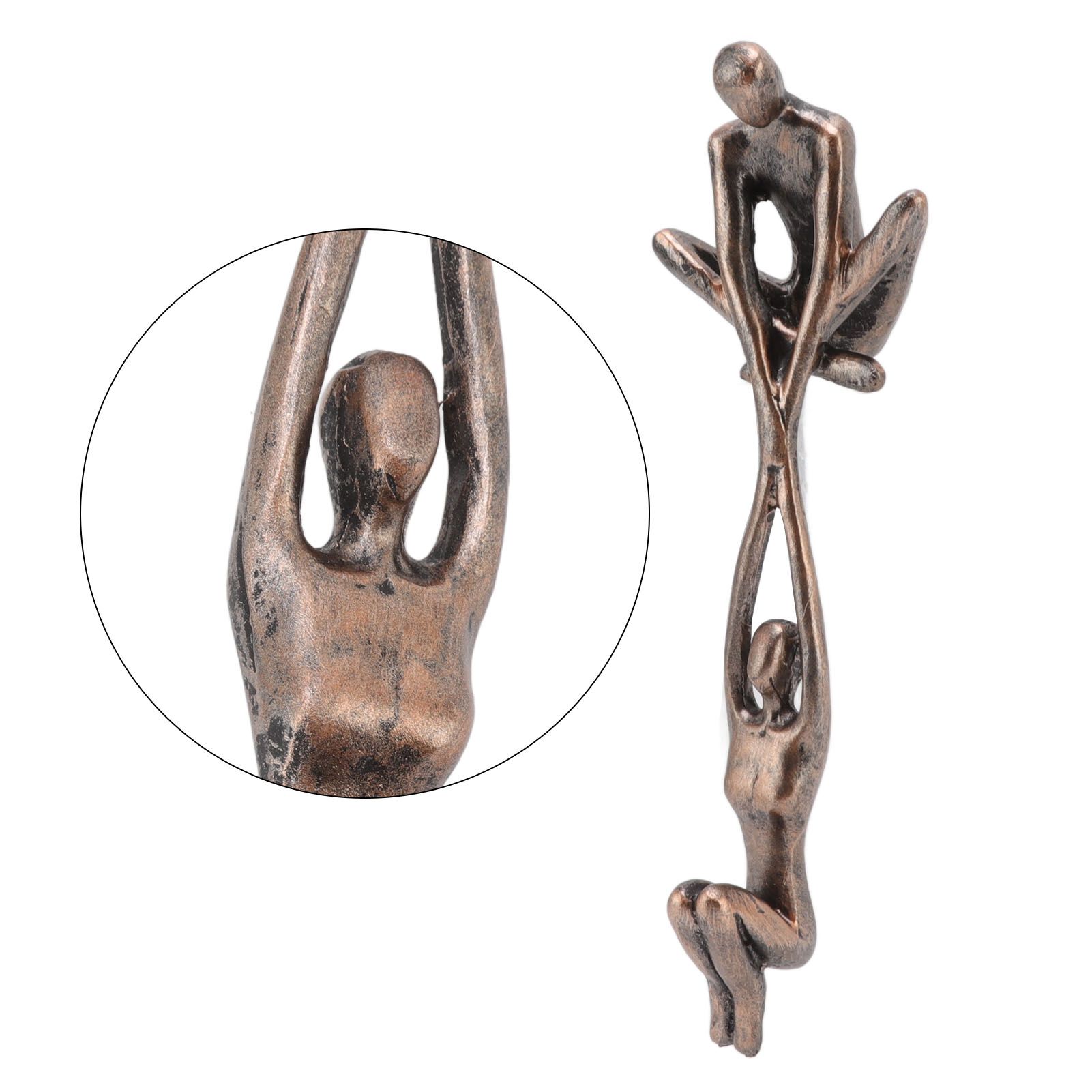 Lover Sculpture Ornament Resin Abstract Art Statue Couple Man Lifting Woman view 7