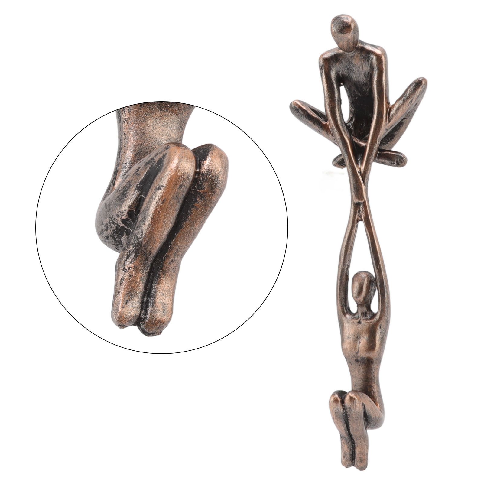 Lover Sculpture Ornament Resin Abstract Art Statue Couple Man Lifting Woman view 8