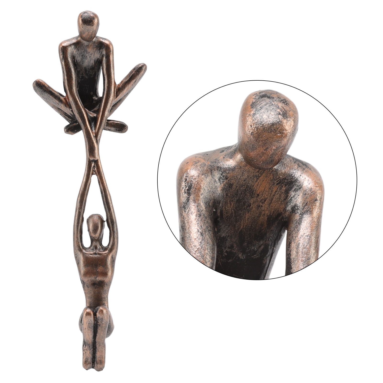 Lover Sculpture Ornament Resin Abstract Art Statue Couple Man Lifting Woman view 9