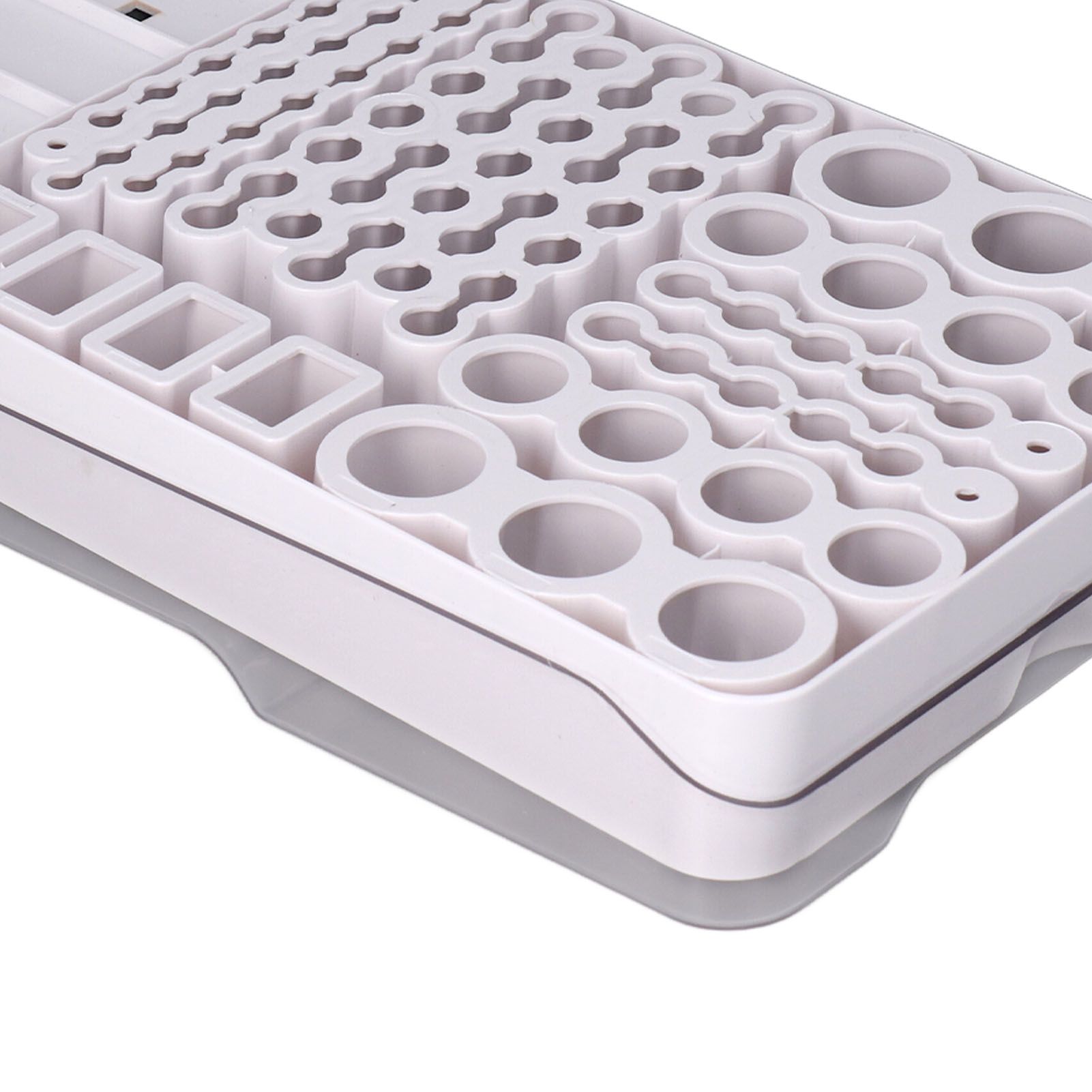 Battery Storage Box Soft Padding Battery Carrying Case with Capacity Test view 15