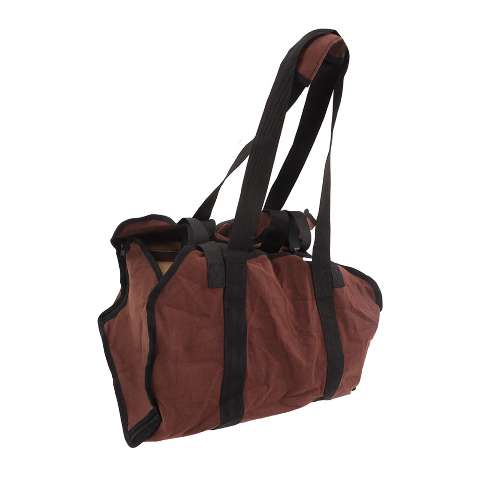 Firewood Bag Large Capacity Heavy Duty Wearable Canvas Outdoor Firewood view 6