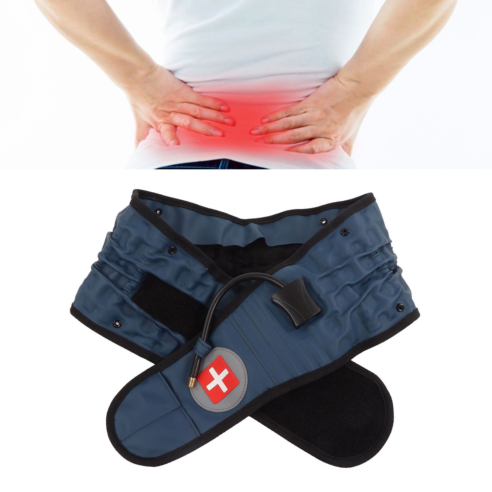 Back Decompression Belt Inflatable Relaxing Muscles Traction Function TPU view 12